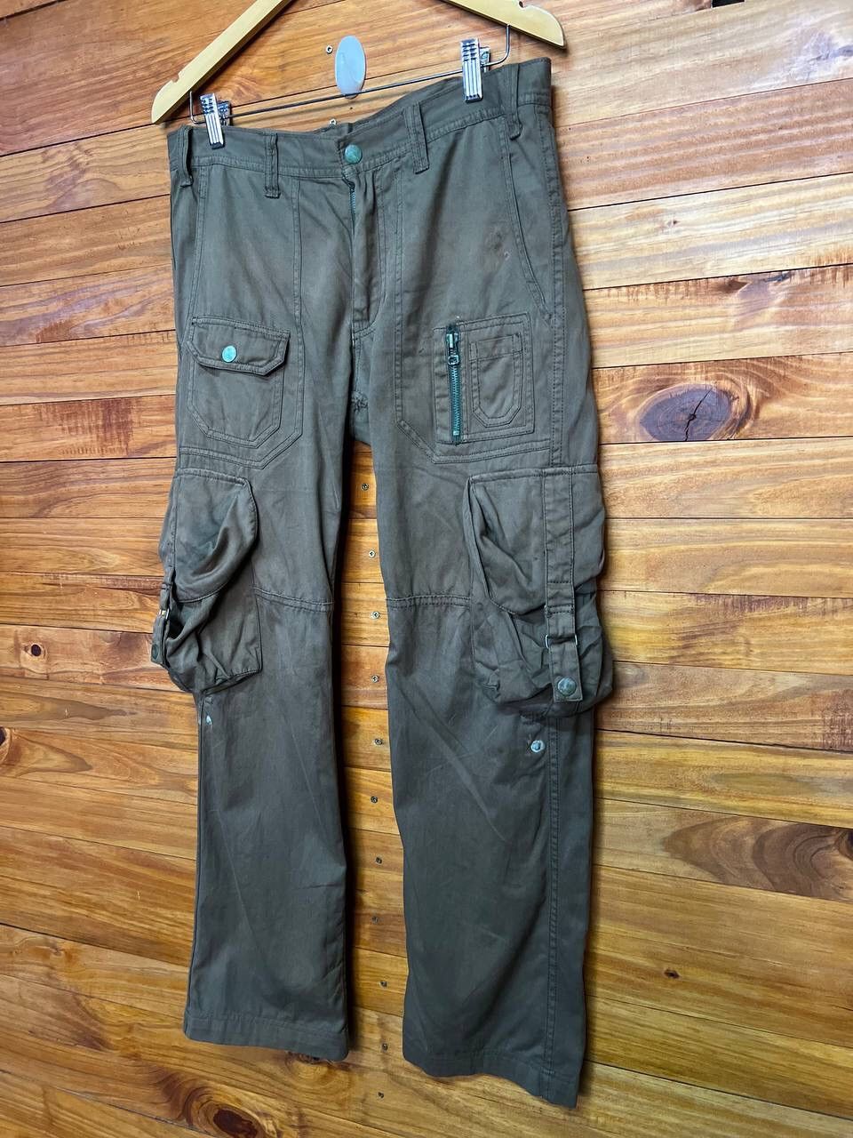 Japanese Brand ABX PARACHUTE CARGO PANTS Size US 33 - 3 Thumbnail