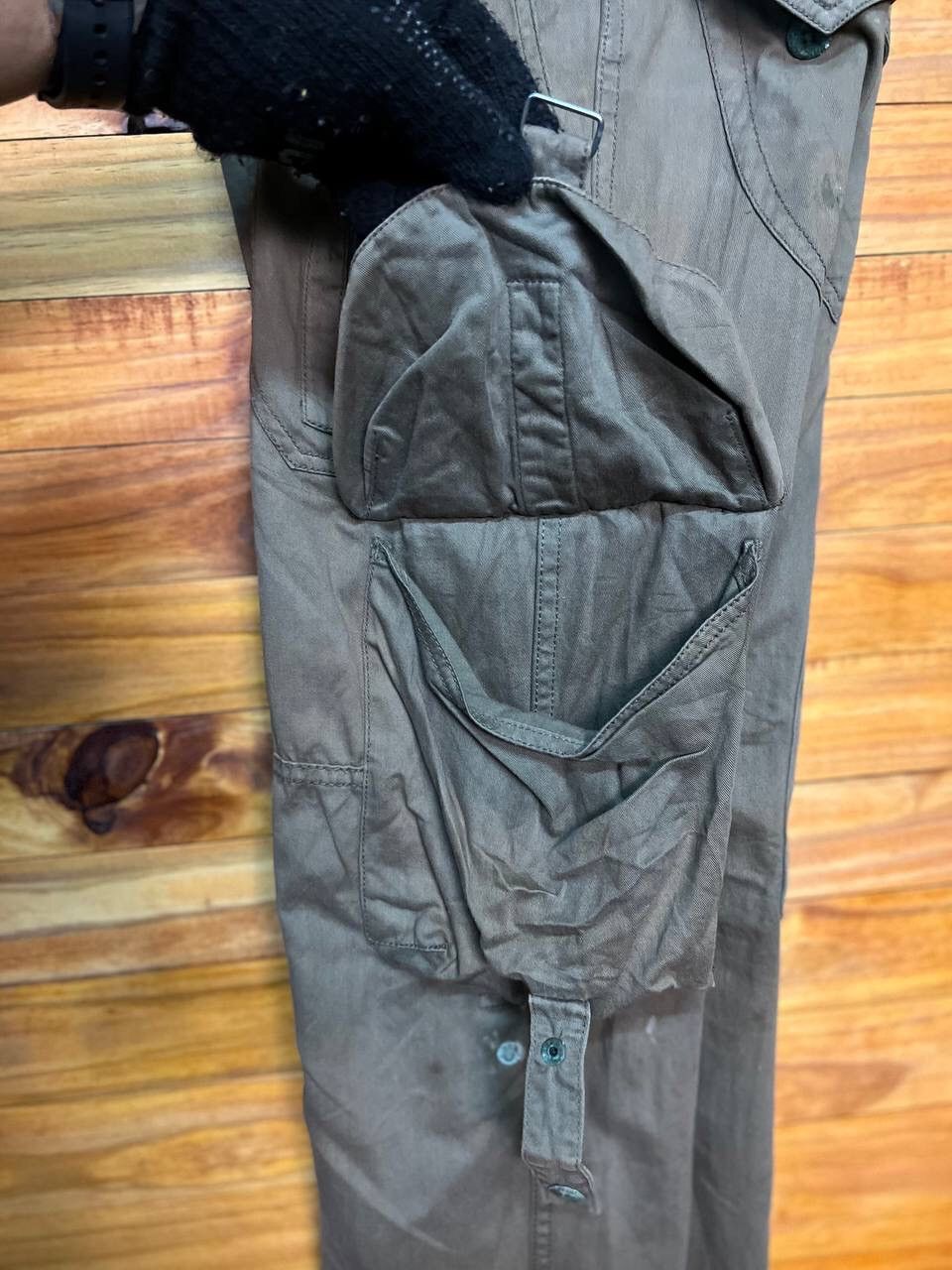 Japanese Brand ABX PARACHUTE CARGO PANTS Size US 33 - 14 Thumbnail