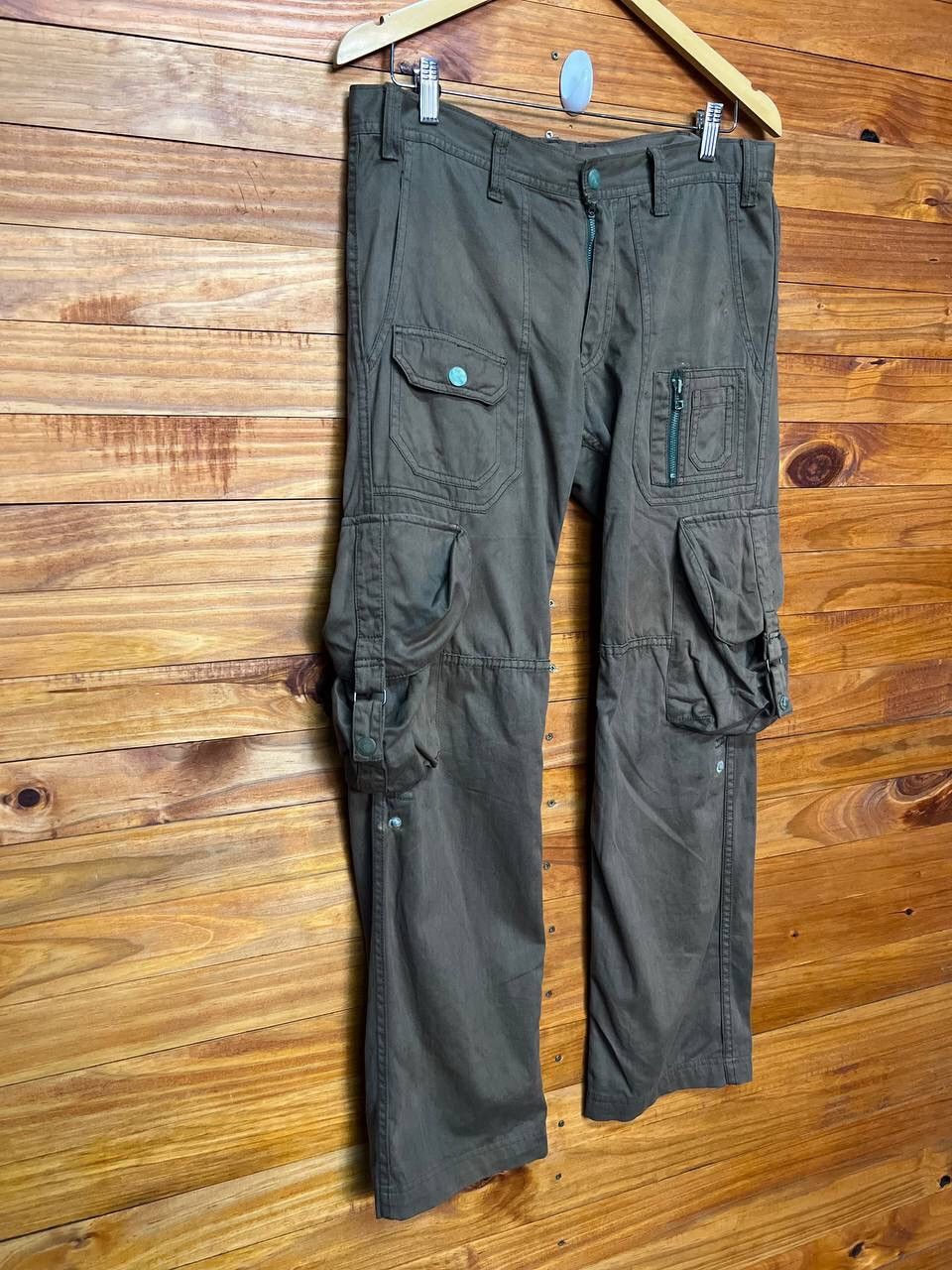 Japanese Brand ABX PARACHUTE CARGO PANTS Size US 33 - 2 Thumbnail