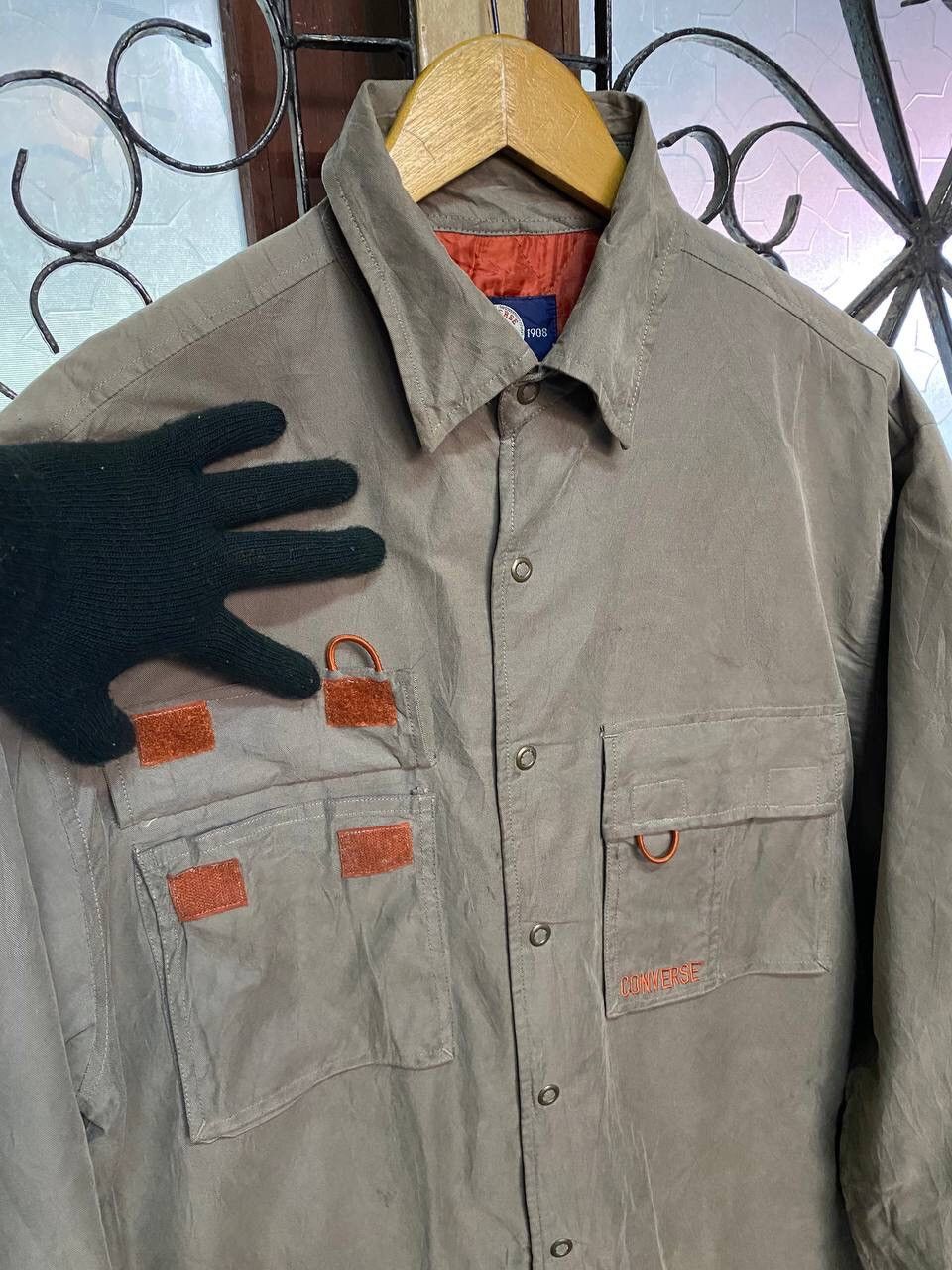 Converse VINTAGE CONVERSE DOUBLE POCKET JACKET Size US L / EU 52-54 / 3 - 8 Thumbnail
