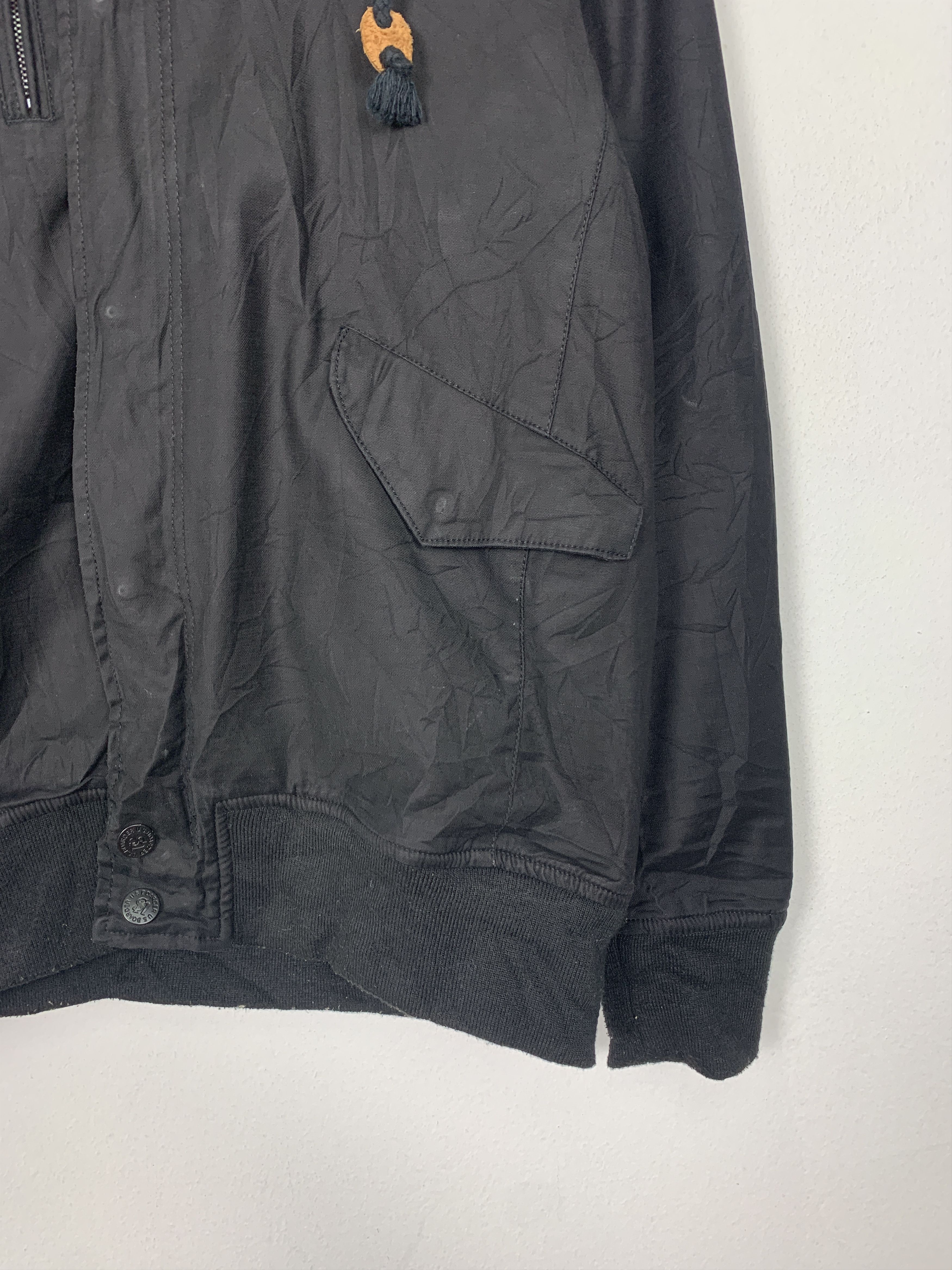 Vintage Vintage U.S Boarder Hoodie Zip Up Jacket Size US S / EU 44-46 / 1 - 4 Thumbnail
