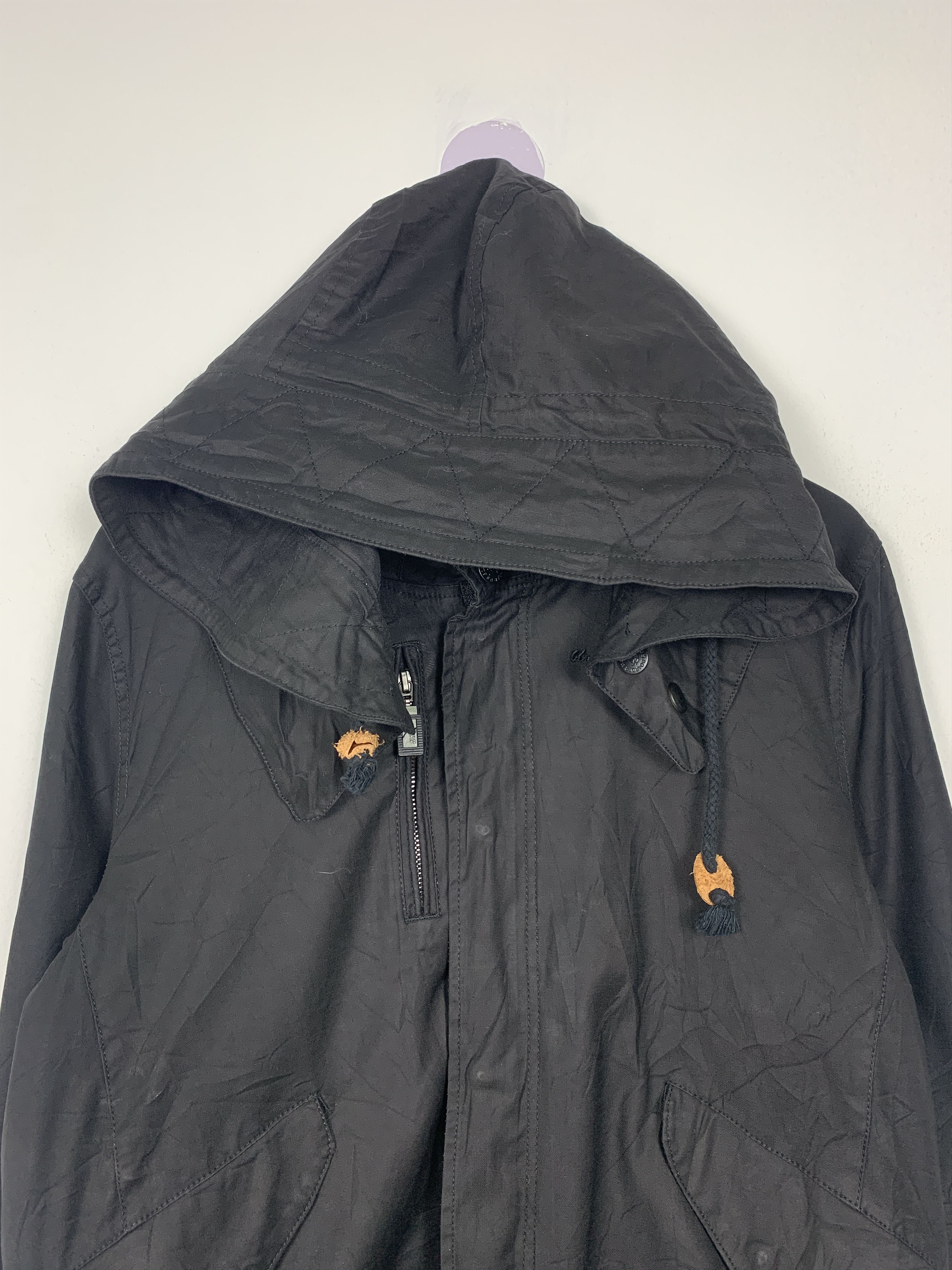 Vintage Vintage U.S Boarder Hoodie Zip Up Jacket Size US S / EU 44-46 / 1 - 2 Thumbnail