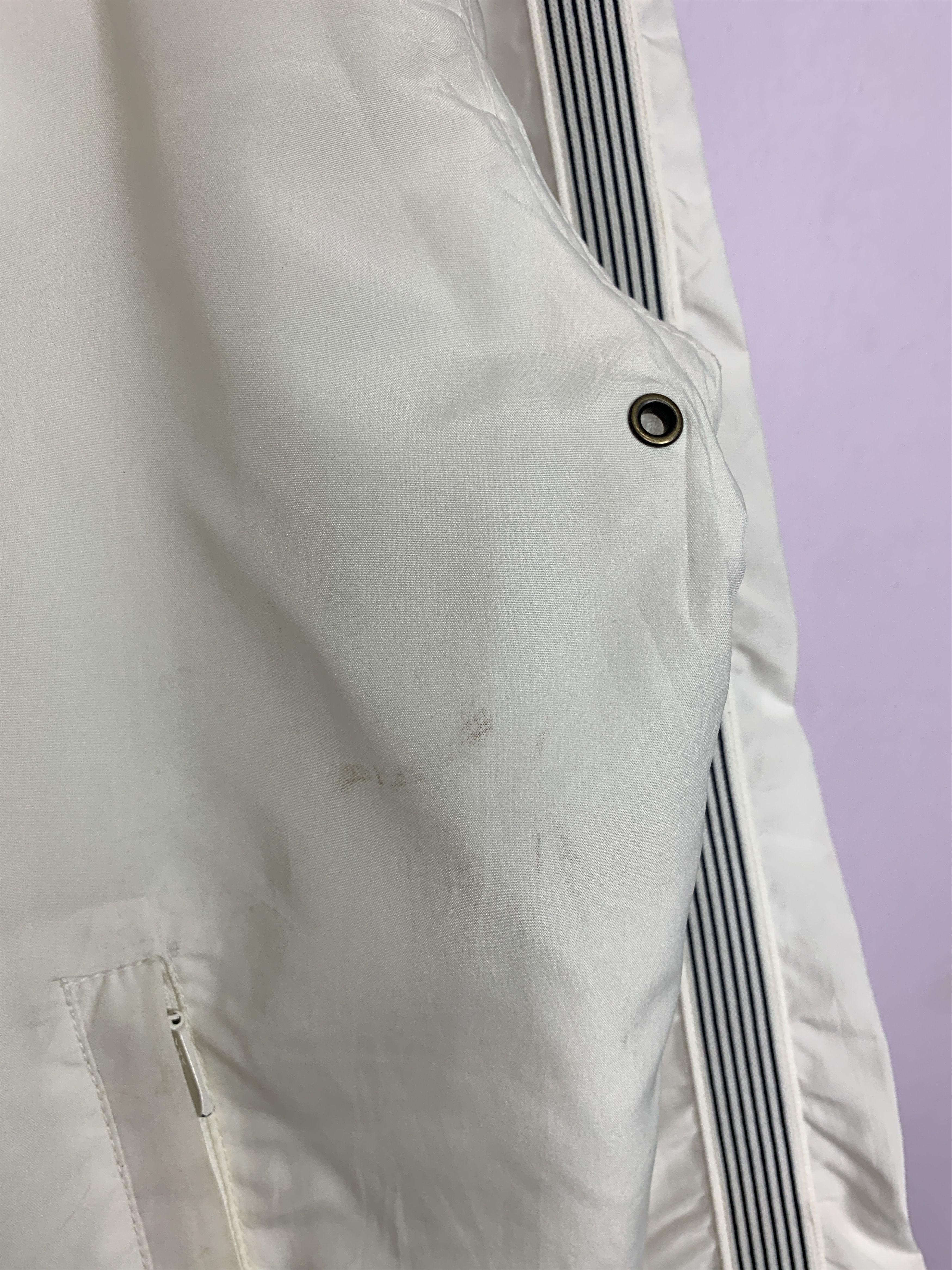 Dunlop Vintage DUNLOP White Windbreaker J0726 Size US S / EU 44-46 / 1 - 9 Thumbnail