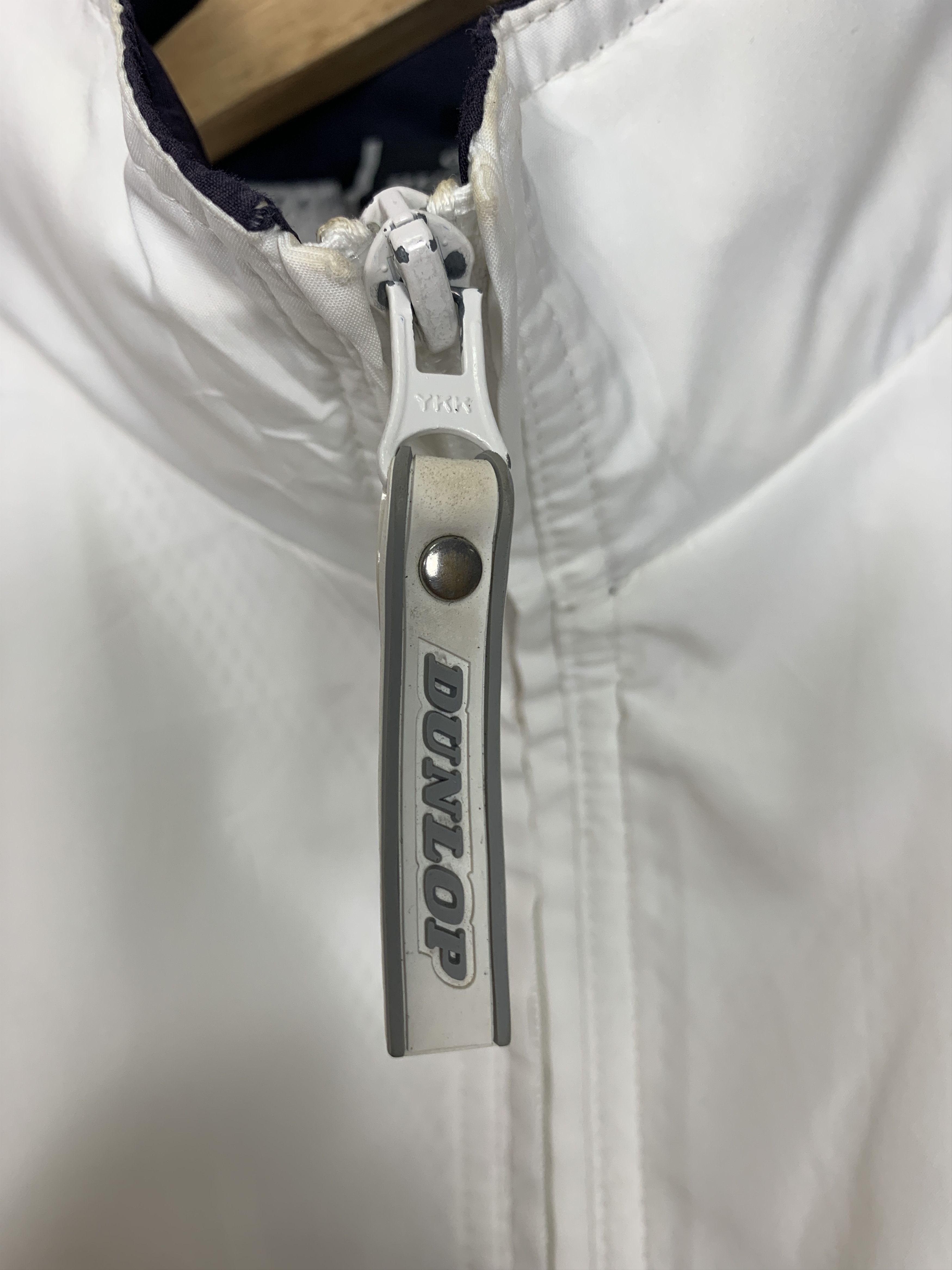 Dunlop Vintage DUNLOP White Windbreaker J0726 Size US S / EU 44-46 / 1 - 6 Thumbnail