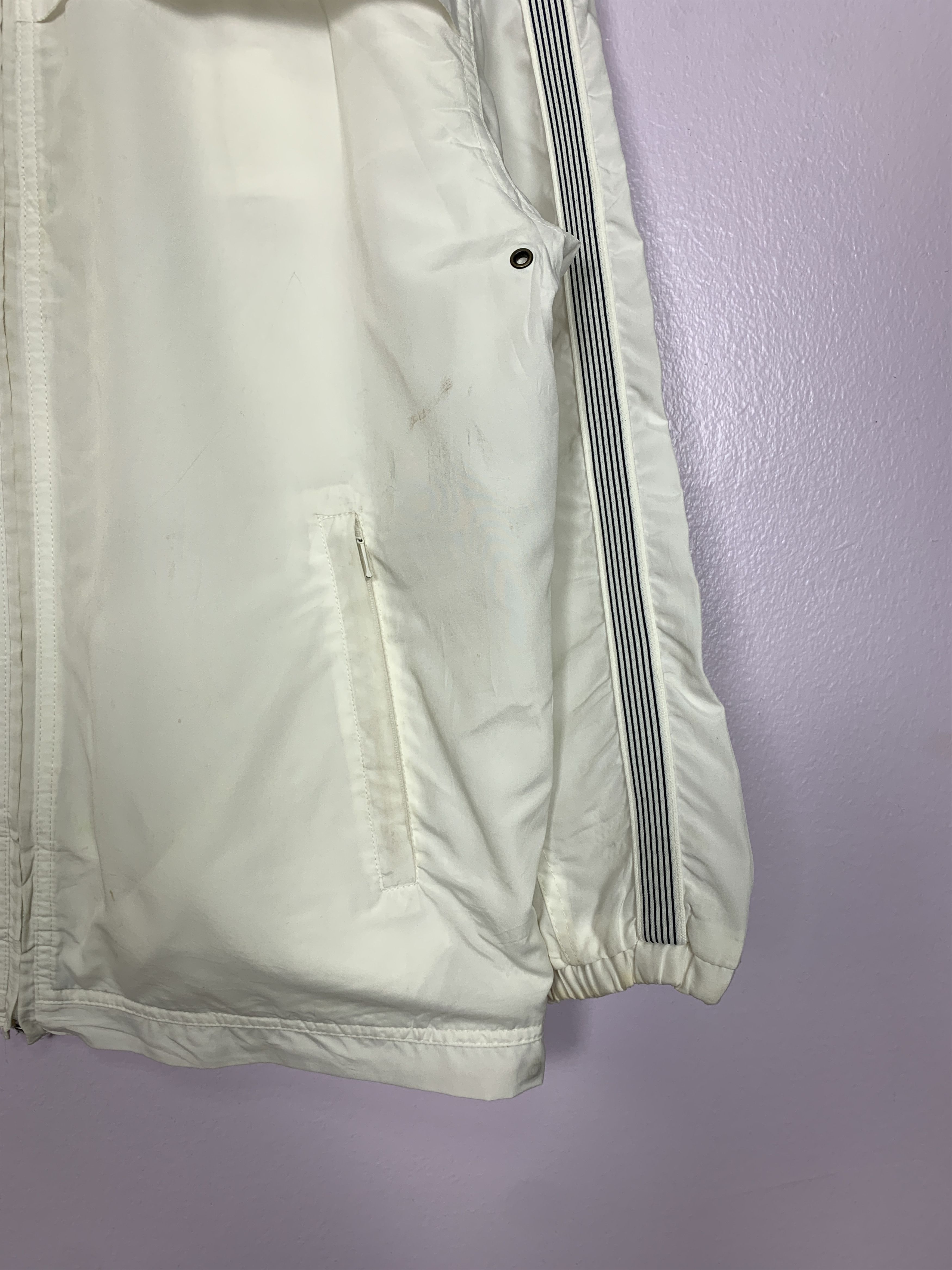 Dunlop Vintage DUNLOP White Windbreaker J0726 Size US S / EU 44-46 / 1 - 5 Thumbnail