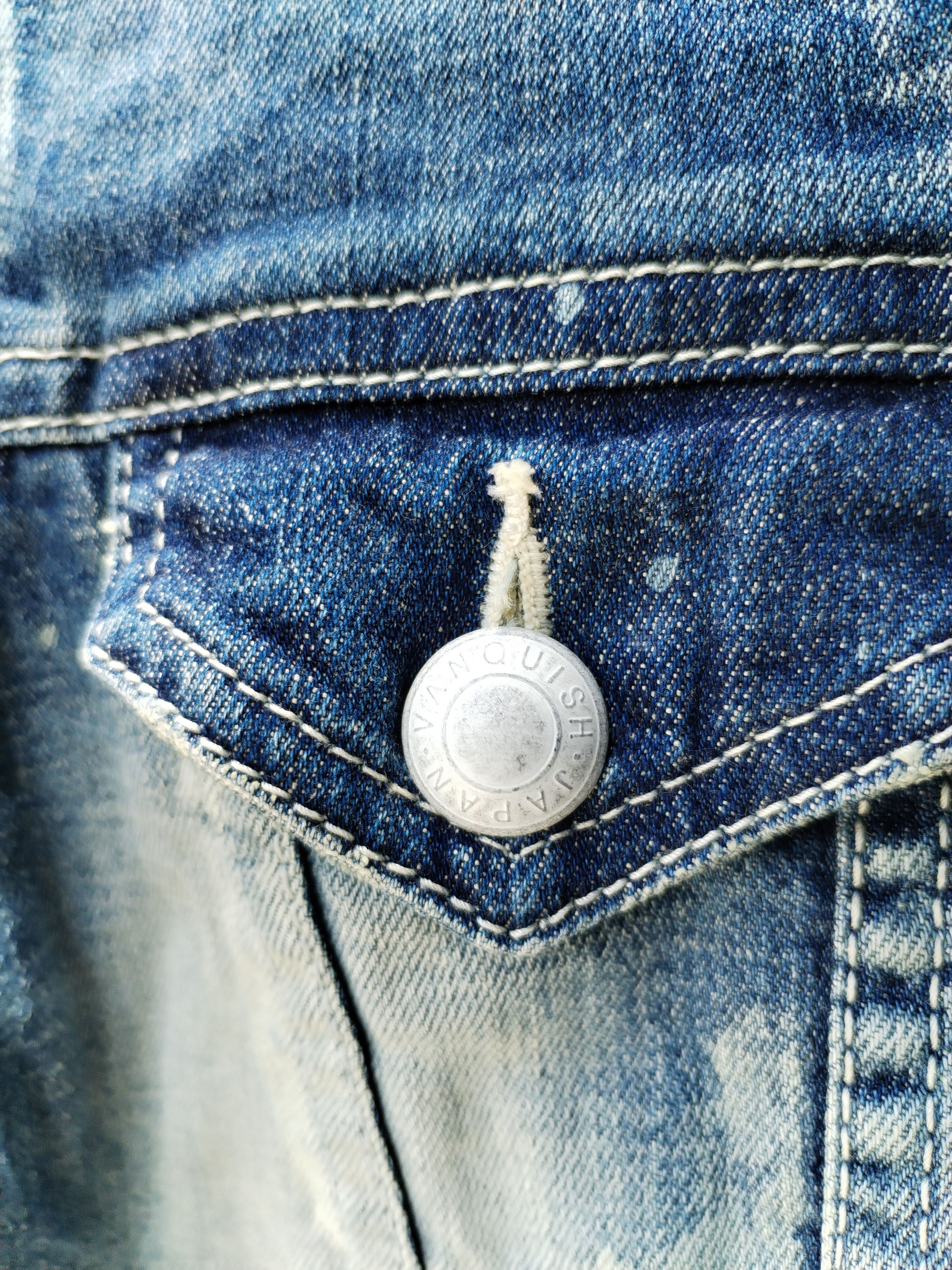 Japanese Brand × Vanquish Japanese Brand Vanquish Denim Jacket Size S / US 4 / IT 40 - 6 Thumbnail