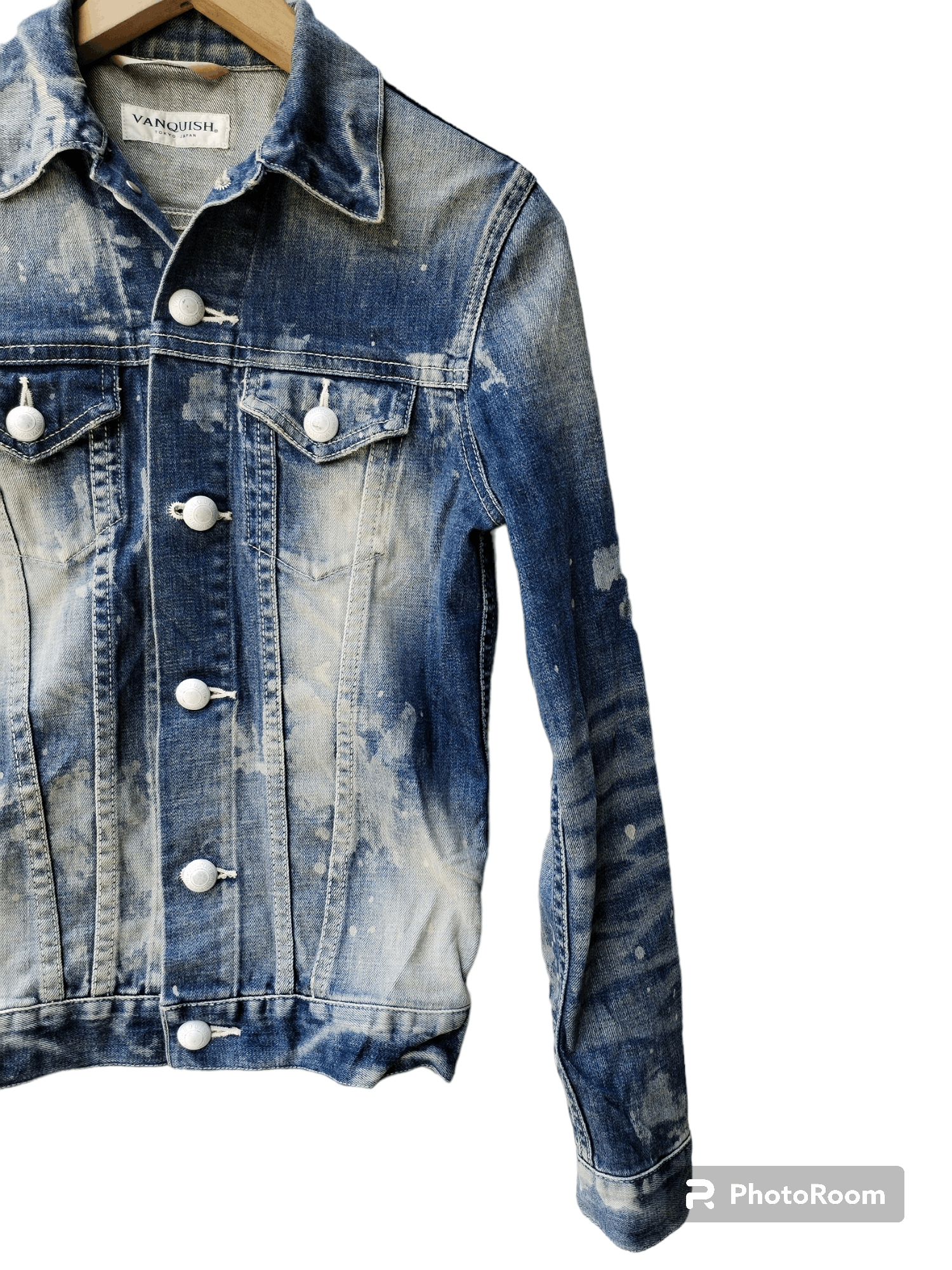 Japanese Brand × Vanquish Japanese Brand Vanquish Denim Jacket Size S / US 4 / IT 40 - 3 Thumbnail