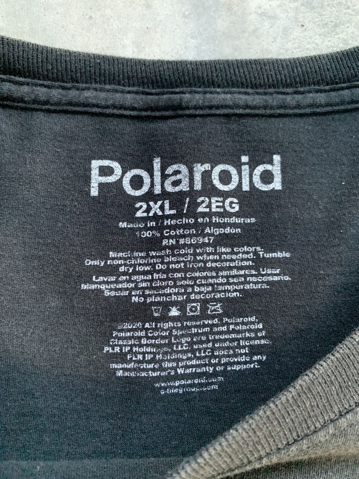 Polaroid Polaroid Sun Faded Oversized Tshirt Size US XXL / EU 58 / 5 - 5 Thumbnail