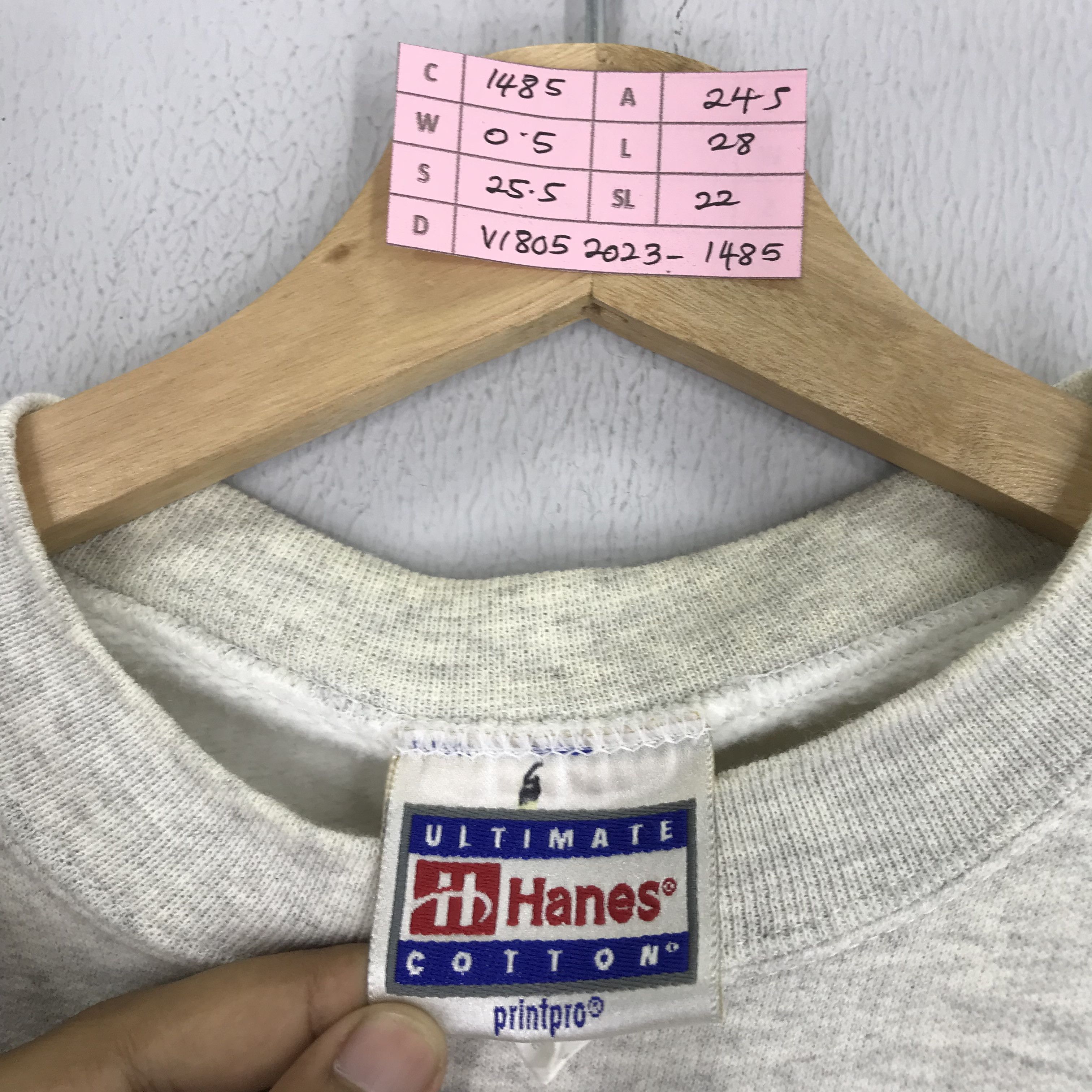 Hanes Vintage 90's Pennsylvania Stoverstown Big Logo Sweatshirts Size US XL / EU 56 / 4 - 11 Thumbnail