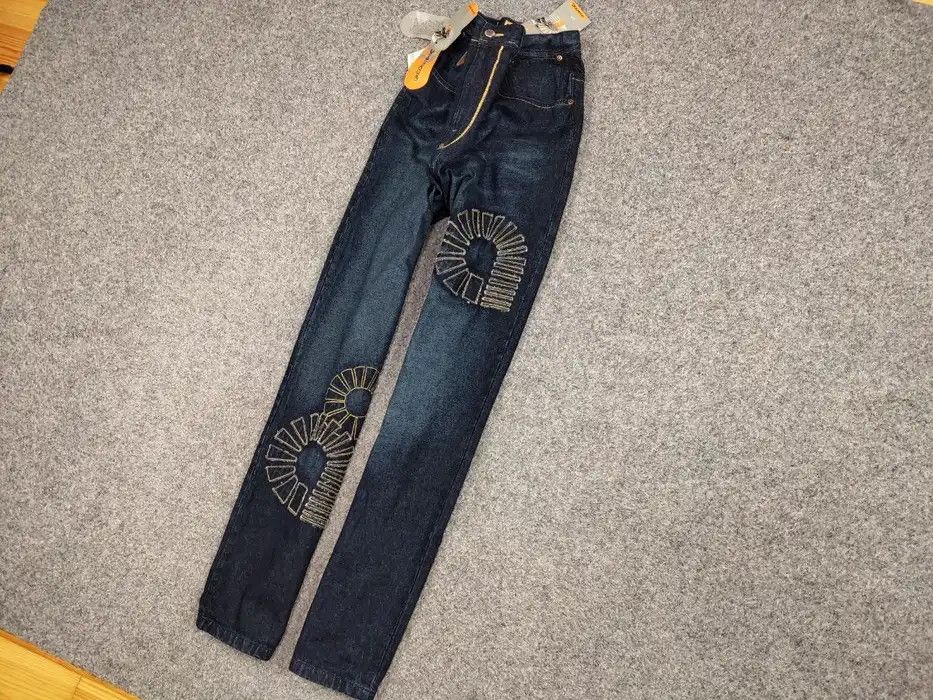 Akademiks Vintage 90's NEW Japan Akademiks Logo Hip Hop Denim Jeans Size US 36 / EU 52 - 2 Thumbnail