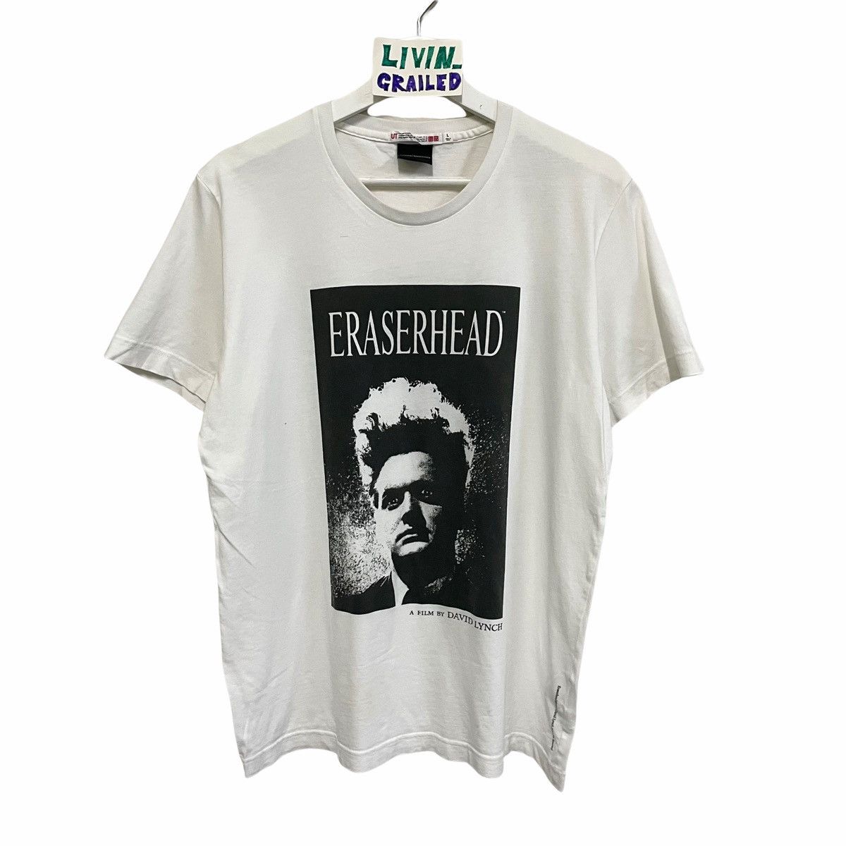 Expert Horror × Japanese Brand 💥MOVIE ERASERHEAD DAVID LYNCH BIG IMAGE TSHIRT Size US L / EU 52-54 / 3 - 1 Thumbnail