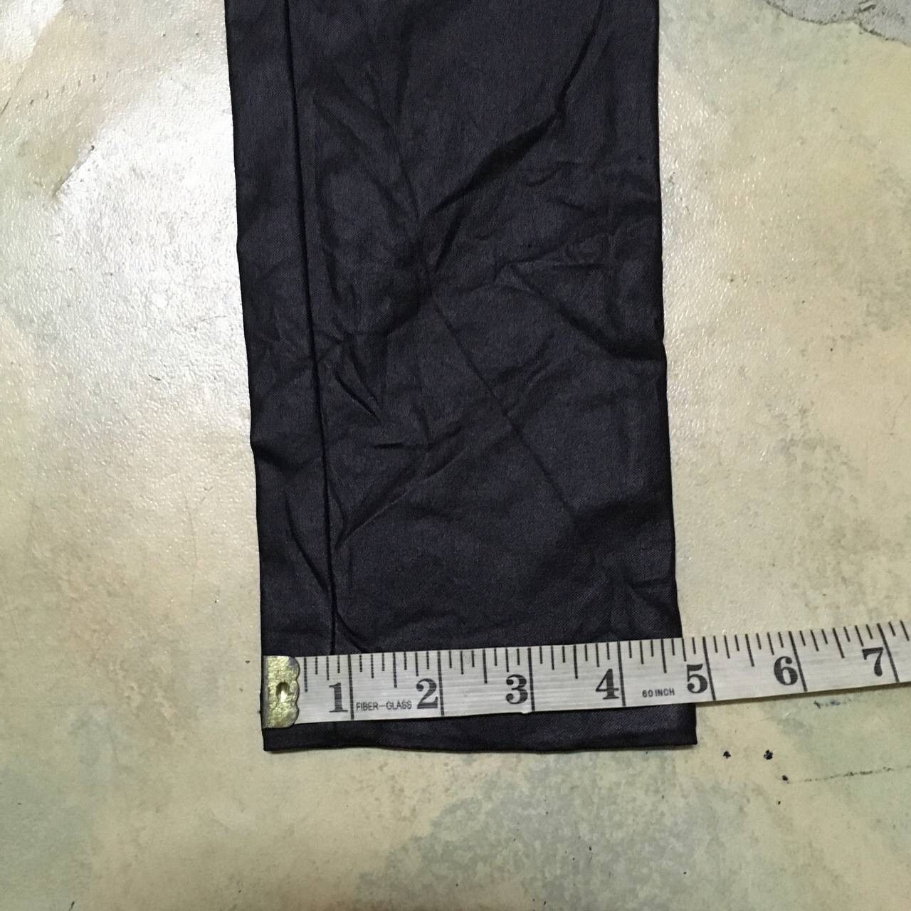 Japanese Brand Black Leather Pants Seditionaries Style Size US 27 - 12 Thumbnail