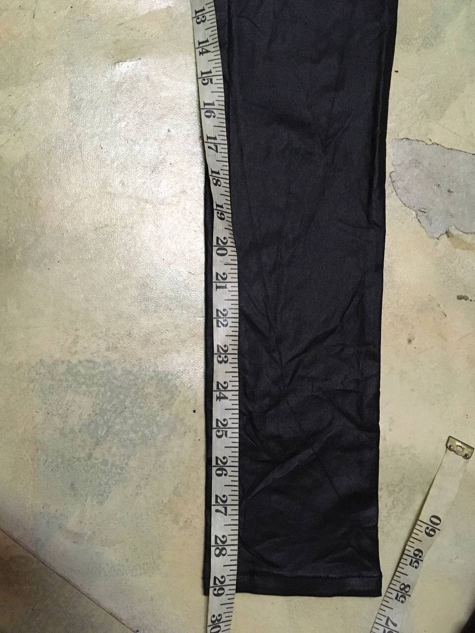 Japanese Brand Black Leather Pants Seditionaries Style Size US 27 - 13 Thumbnail