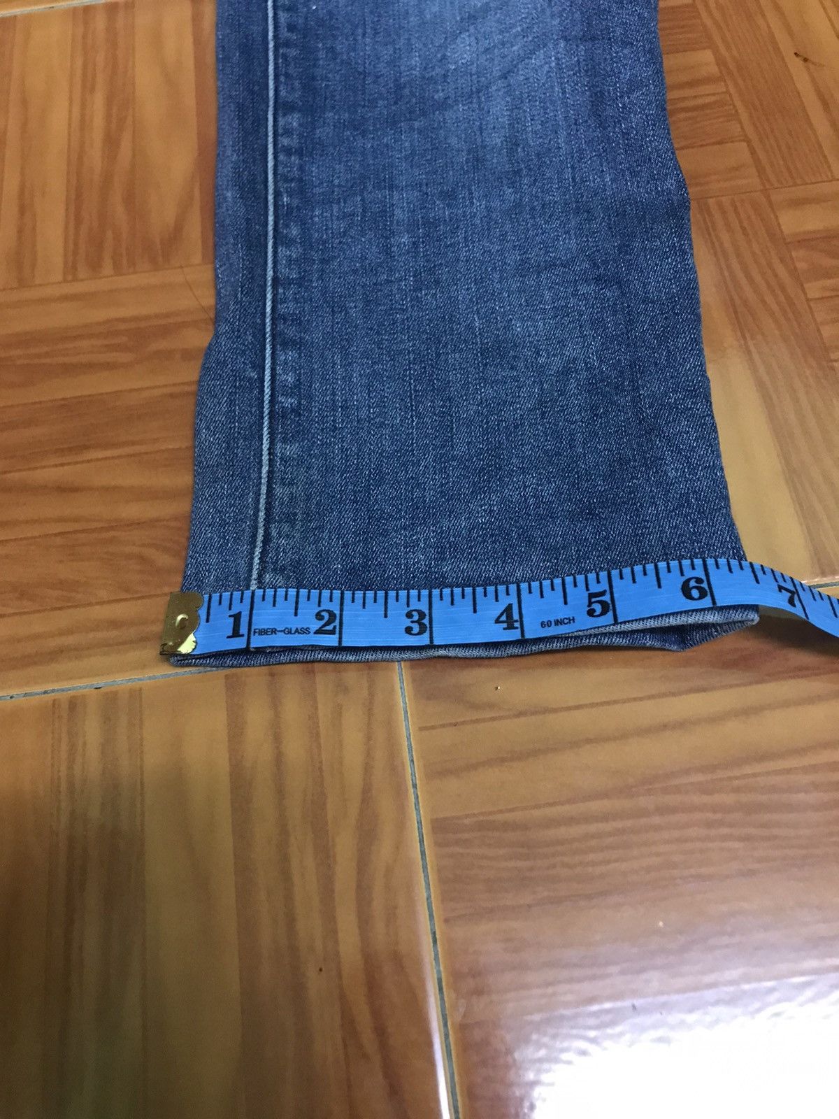 Tommy Hilfiger Vintage Slim Fit Distressed Blue Jeans Men’s Casual Denim Size US 30 / EU 46 - 19 Thumbnail