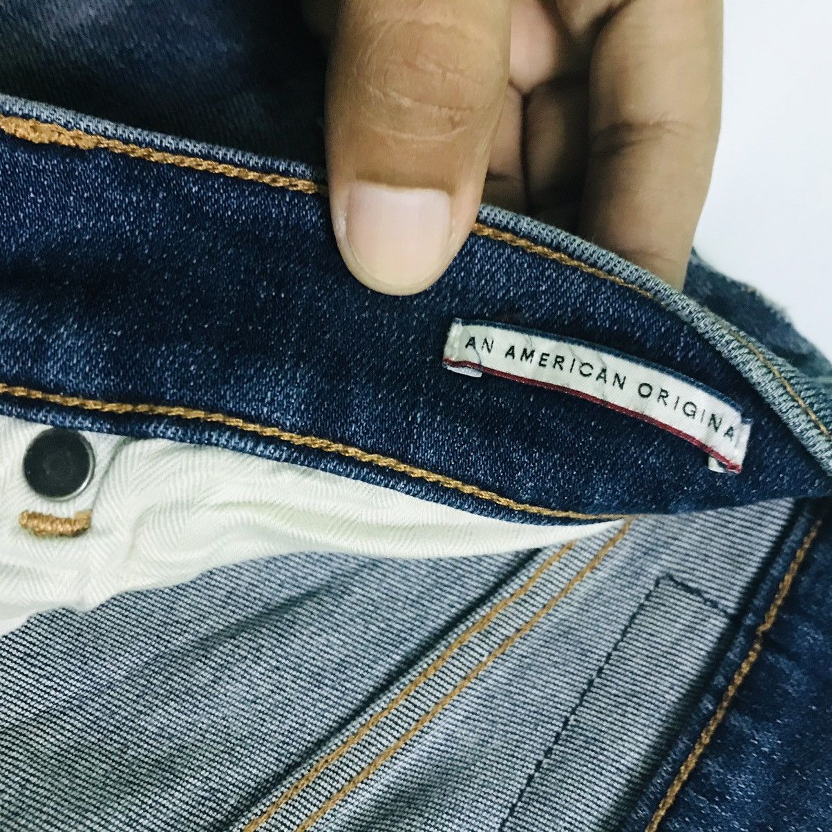 Tommy Hilfiger Vintage Slim Fit Distressed Blue Jeans Men’s Casual Denim Size US 30 / EU 46 - 9 Thumbnail