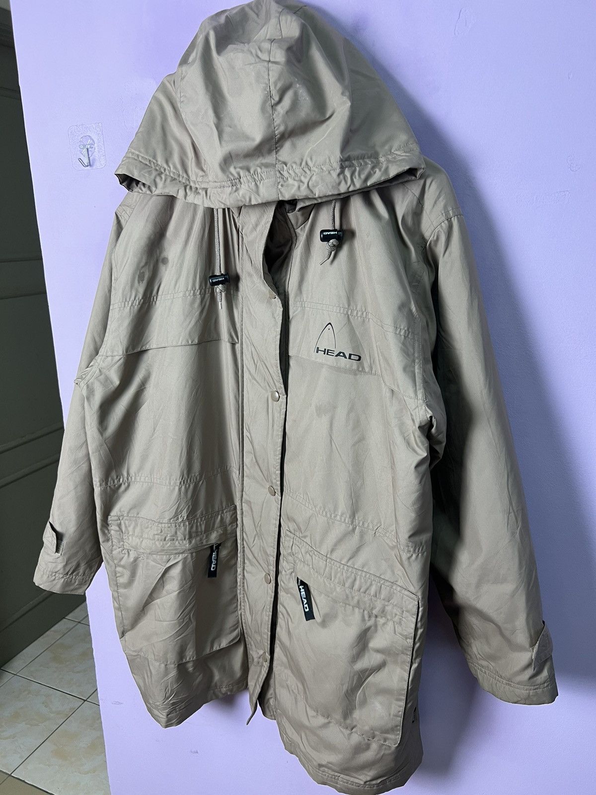 Japanese Brand 🔥Vintage Head Long Quilted Jackets Size US L / EU 52-54 / 3 - 1 Thumbnail
