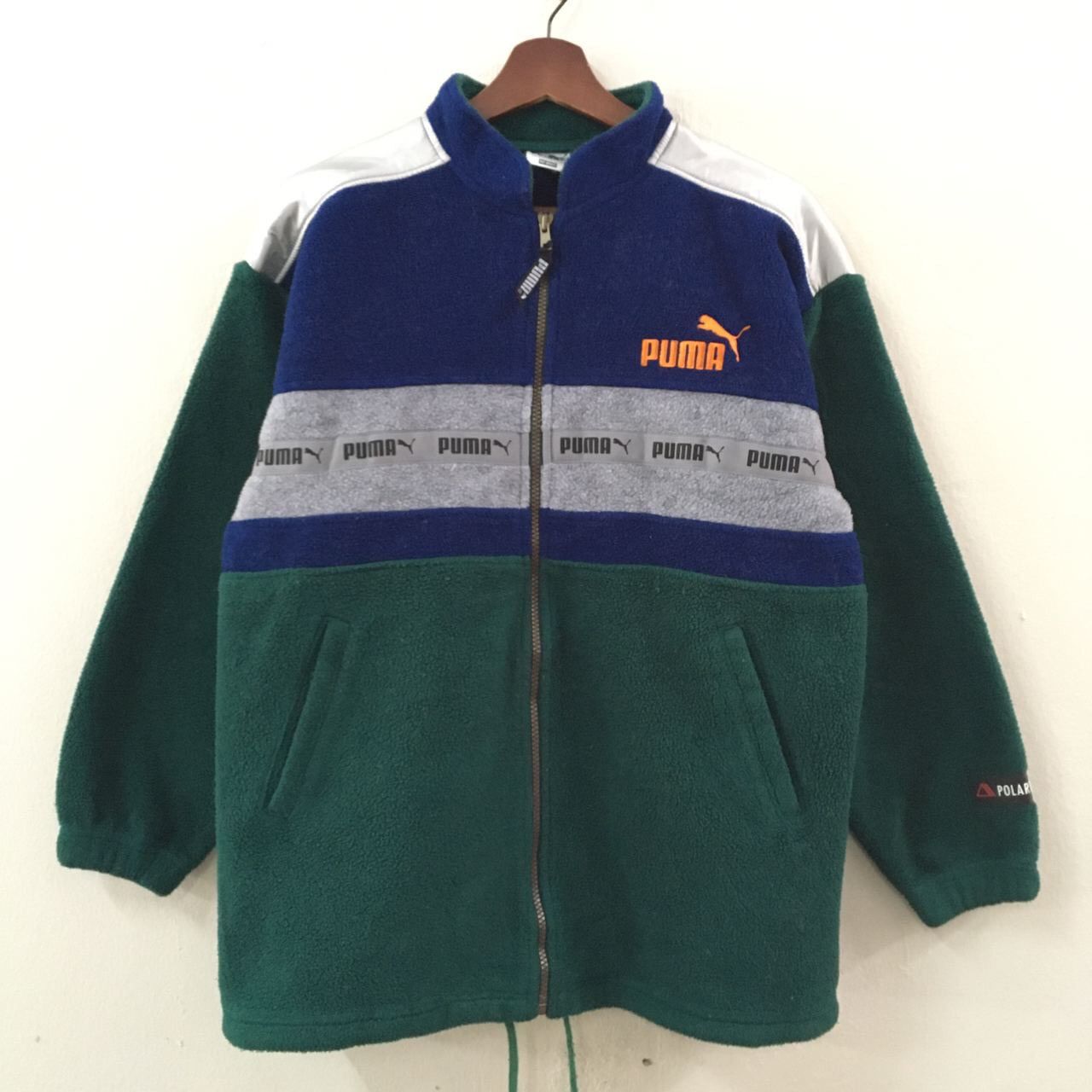 Puma Puma Big Logo Fleece Jacket Size US M / EU 48-50 / 2 - 1 Thumbnail