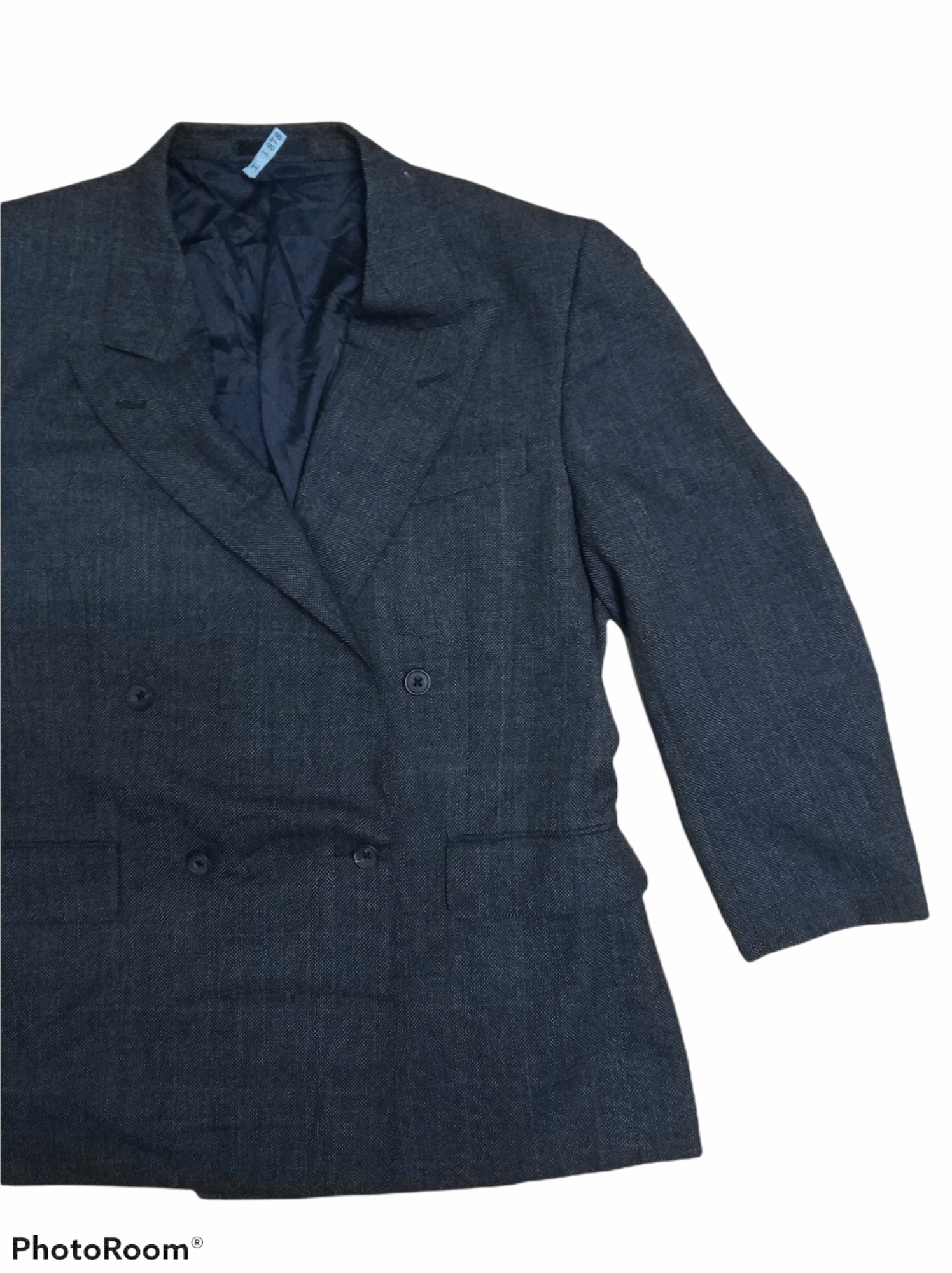 Burberry 🔥Vintage Burberrys' Tasmania Wool Blazers Size 44R - 2 Thumbnail