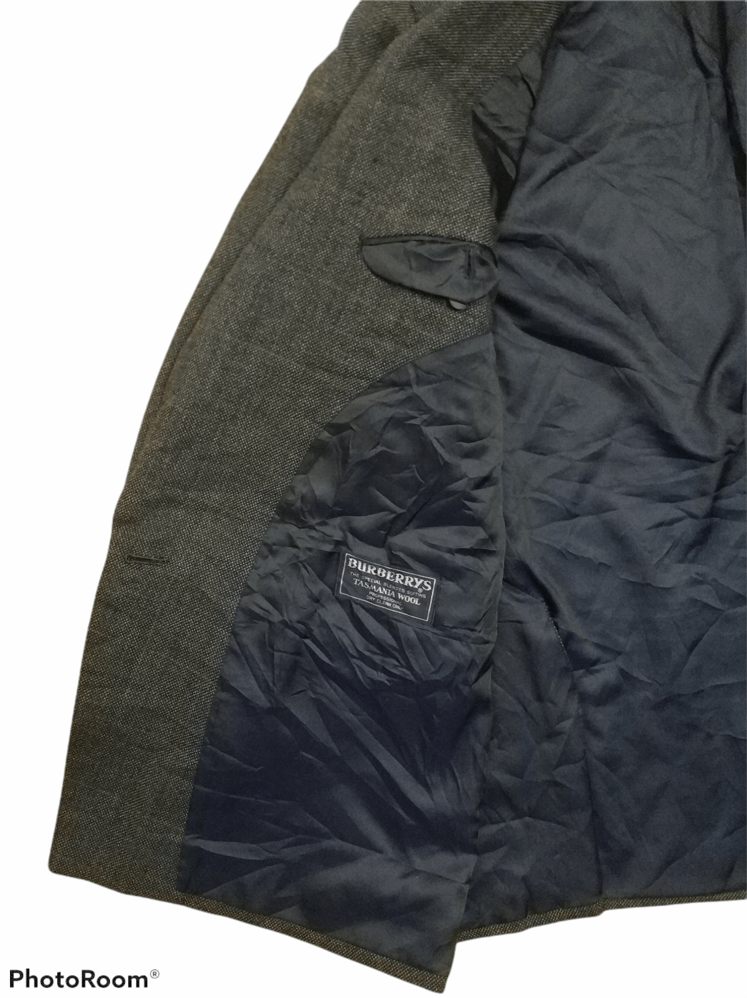 Burberry 🔥Vintage Burberrys' Tasmania Wool Blazers Size 44R - 5 Thumbnail