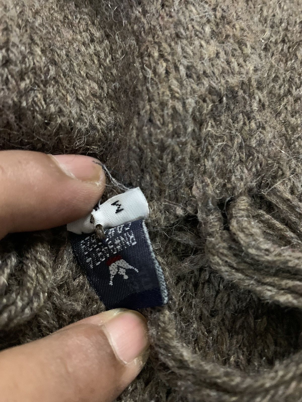 Other × Stussy Vintage Stussy Wool Blend Brown Mufler Size ONE SIZE - 5 Thumbnail