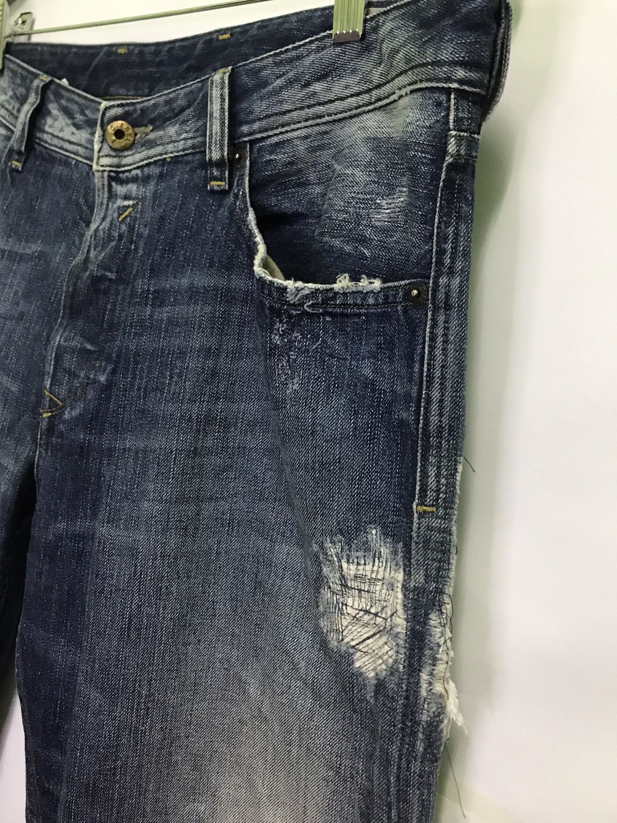 Diesel × Vintage vintage diesel-co distressed very rare Size US 36 / EU 52 - 4 Thumbnail