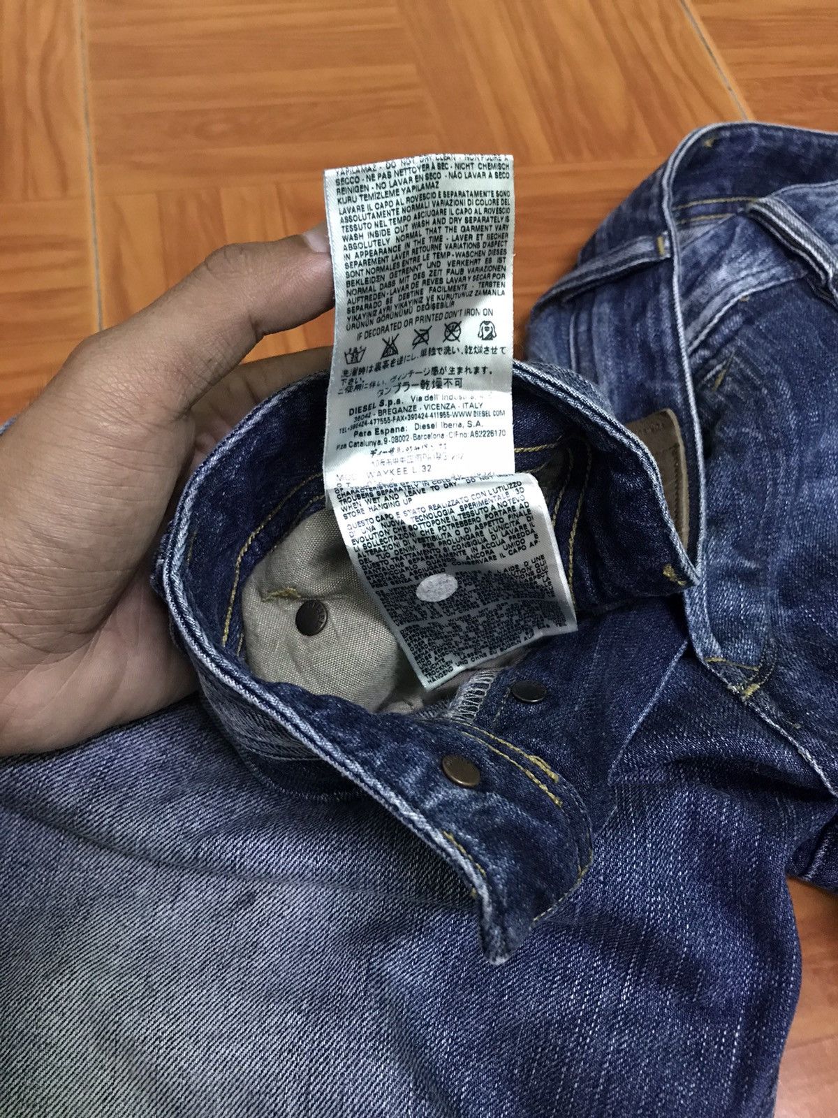 Diesel × Vintage vintage diesel-co distressed very rare Size US 36 / EU 52 - 10 Thumbnail