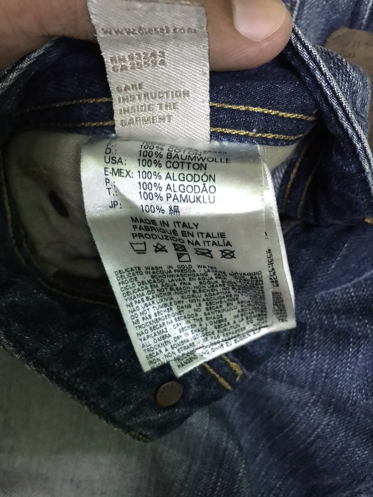Diesel × Vintage vintage diesel-co distressed very rare Size US 36 / EU 52 - 9 Thumbnail