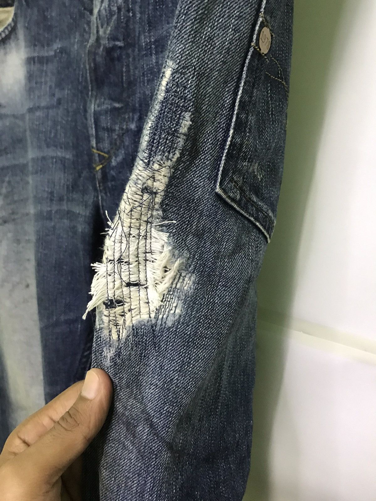 Diesel × Vintage vintage diesel-co distressed very rare Size US 36 / EU 52 - 5 Thumbnail