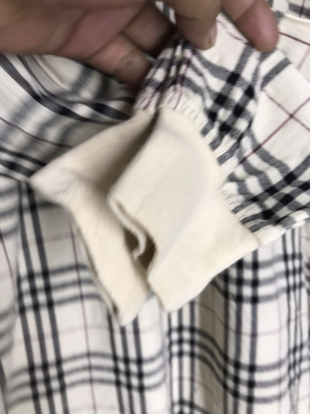 Burberry Vintage Burberry London Nova Check Polo LS Size US L / EU 52-54 / 3 - 6 Thumbnail