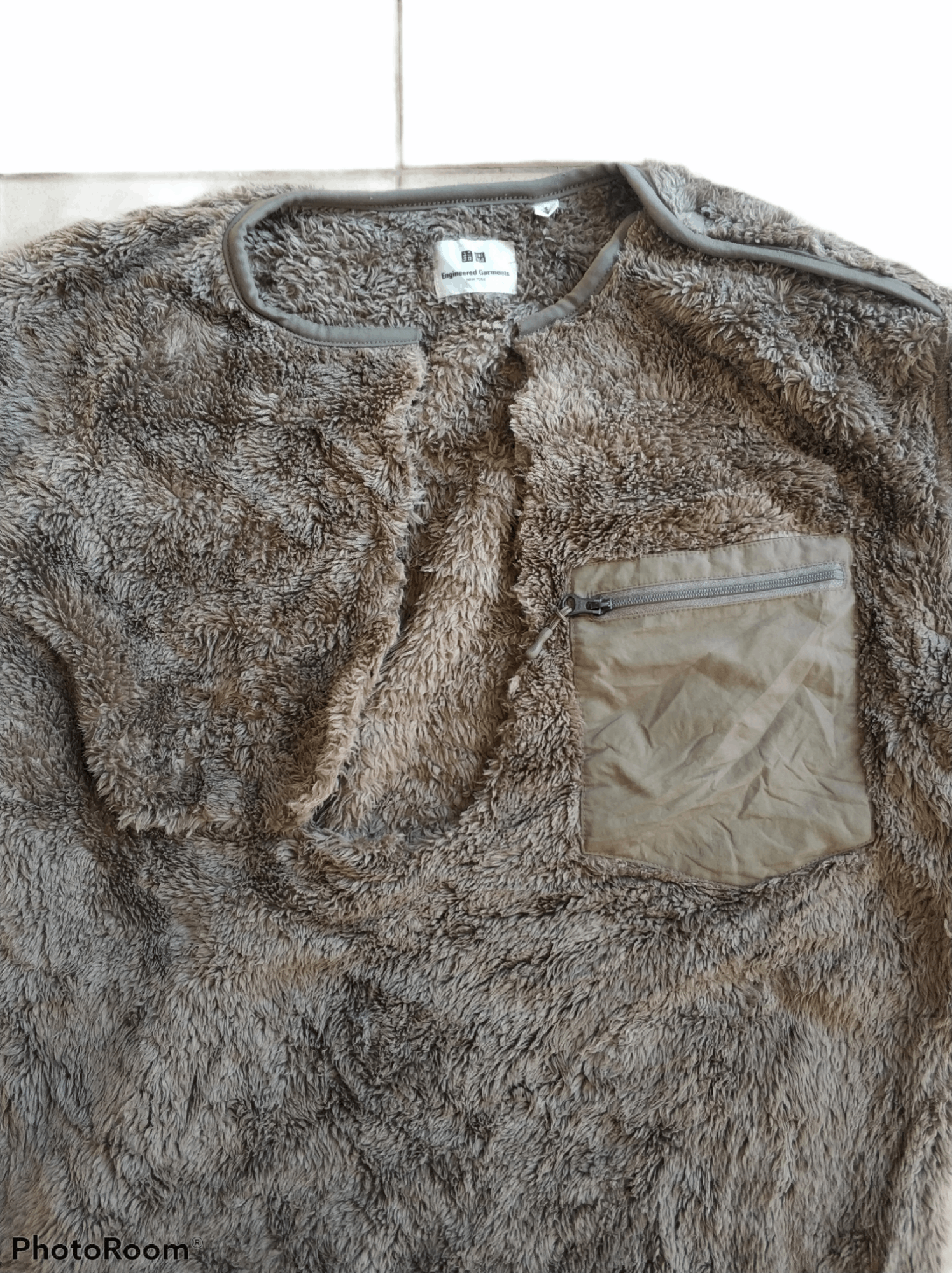 Engineered Garments × Uniqlo 🔥Crashed Engineered Garments Uniqlo Deep Pile Fleece Size US S / EU 44-46 / 1 - 5 Thumbnail