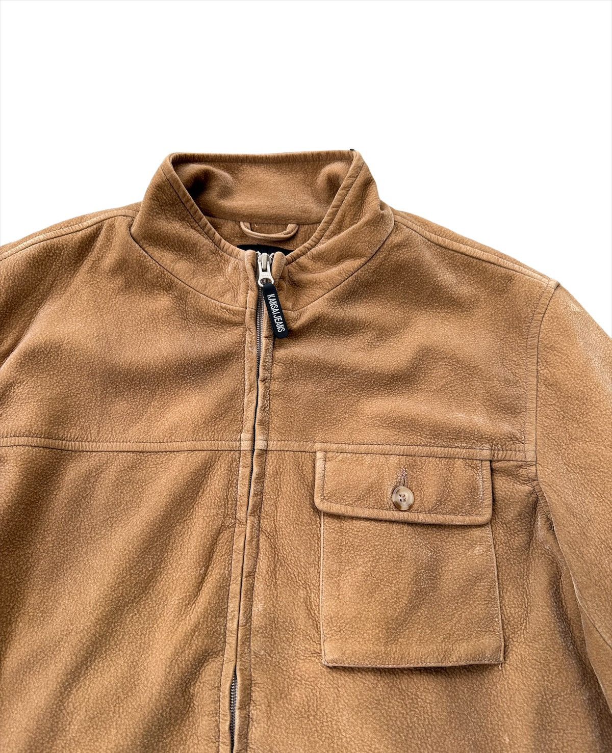 Kansai Yamamoto Kansai jeans brown jacket Size US L / EU 52-54 / 3 - 2 Thumbnail