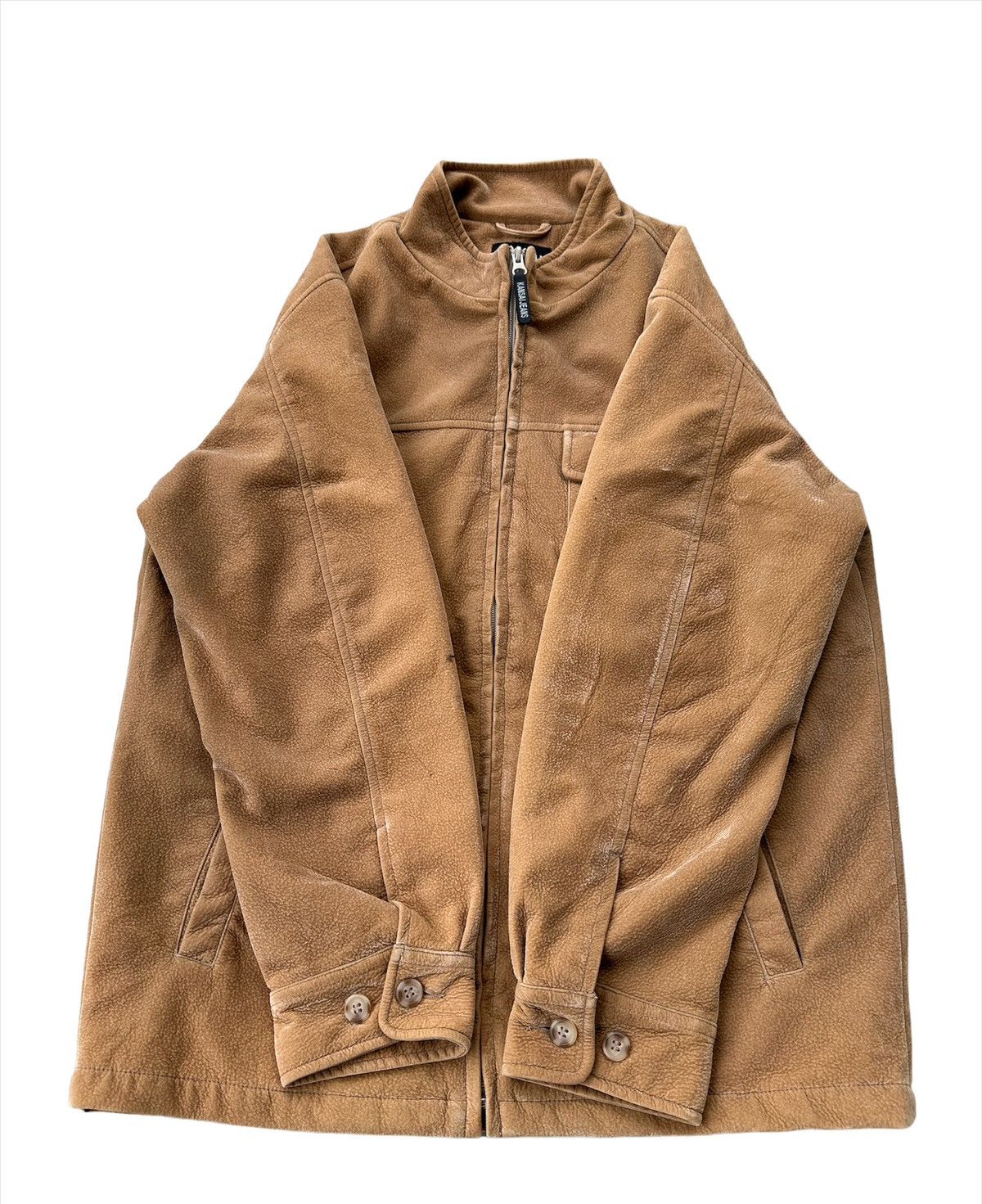 Kansai Yamamoto Kansai jeans brown jacket Size US L / EU 52-54 / 3 - 5 Thumbnail
