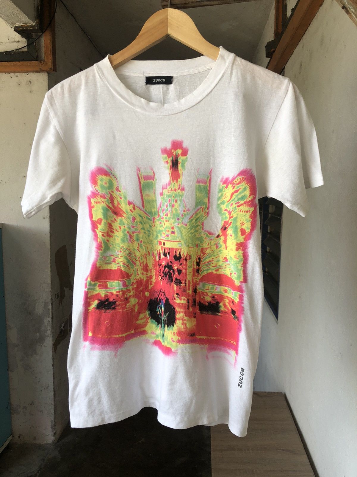 CABANE de ZUCCa Vintage Zucca Graphic T-shirt Size M / US 6-8 / IT 42-44 - 4 Thumbnail