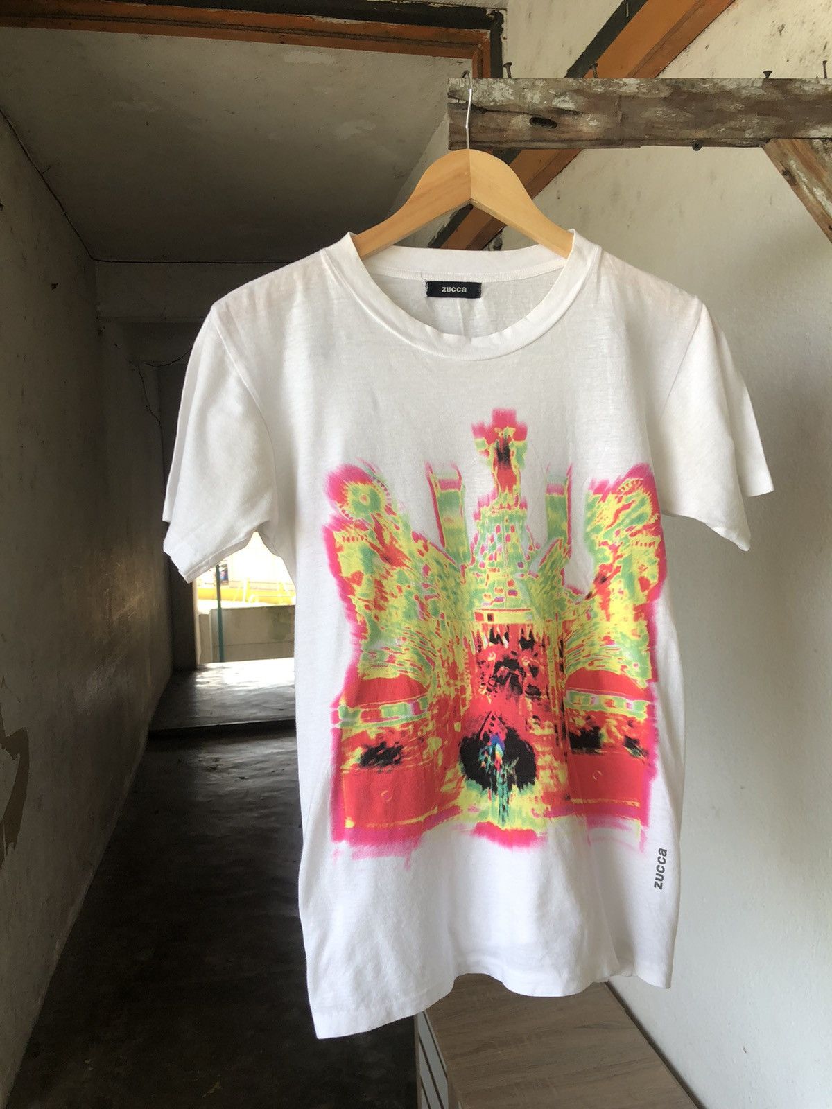 CABANE de ZUCCa Vintage Zucca Graphic T-shirt Size M / US 6-8 / IT 42-44 - 3 Thumbnail