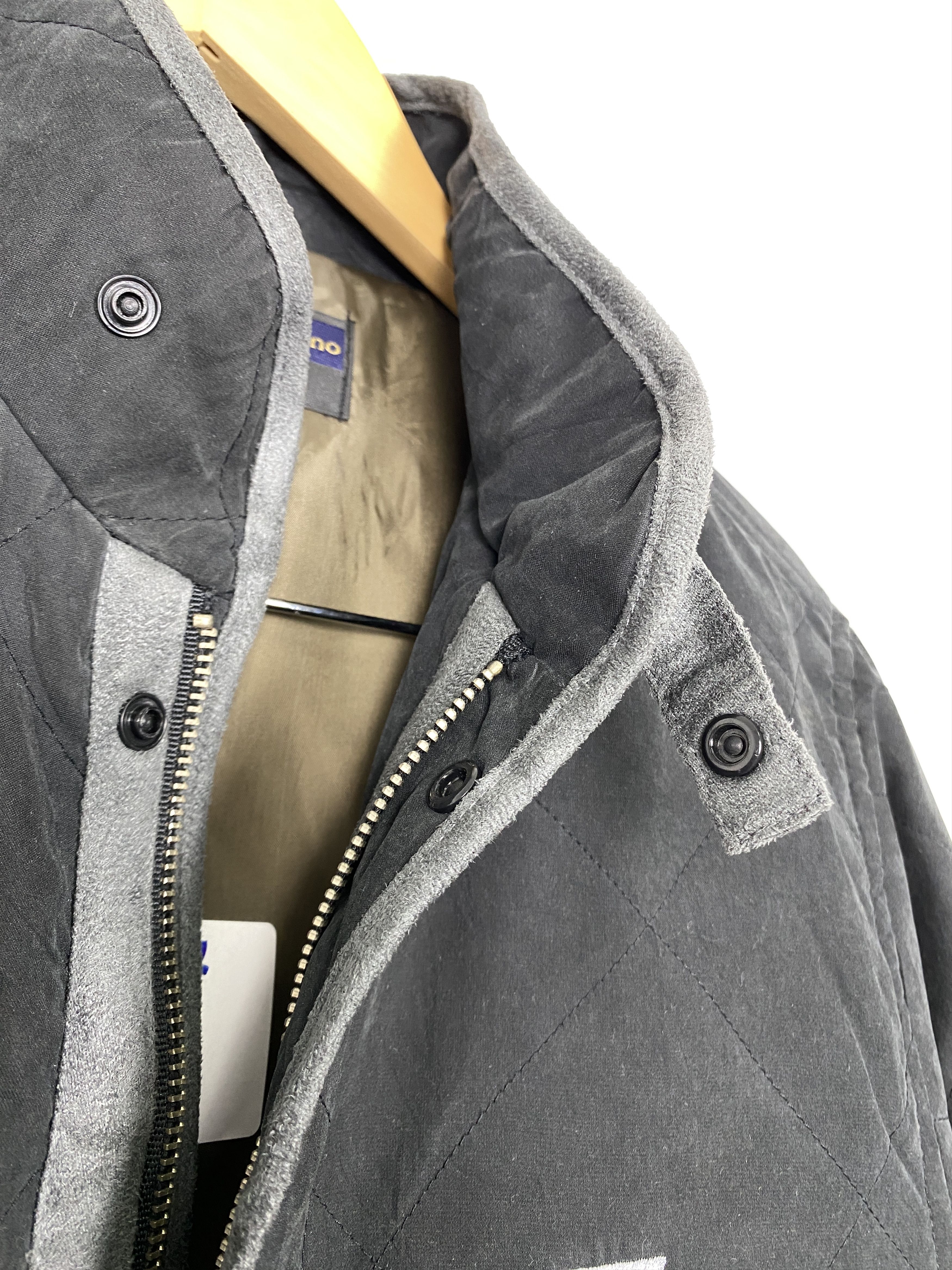 Vintage Vintage Calro Valentino Quilted Broken Zip Jacket J1432 Size US S / EU 44-46 / 1 - 6 Thumbnail