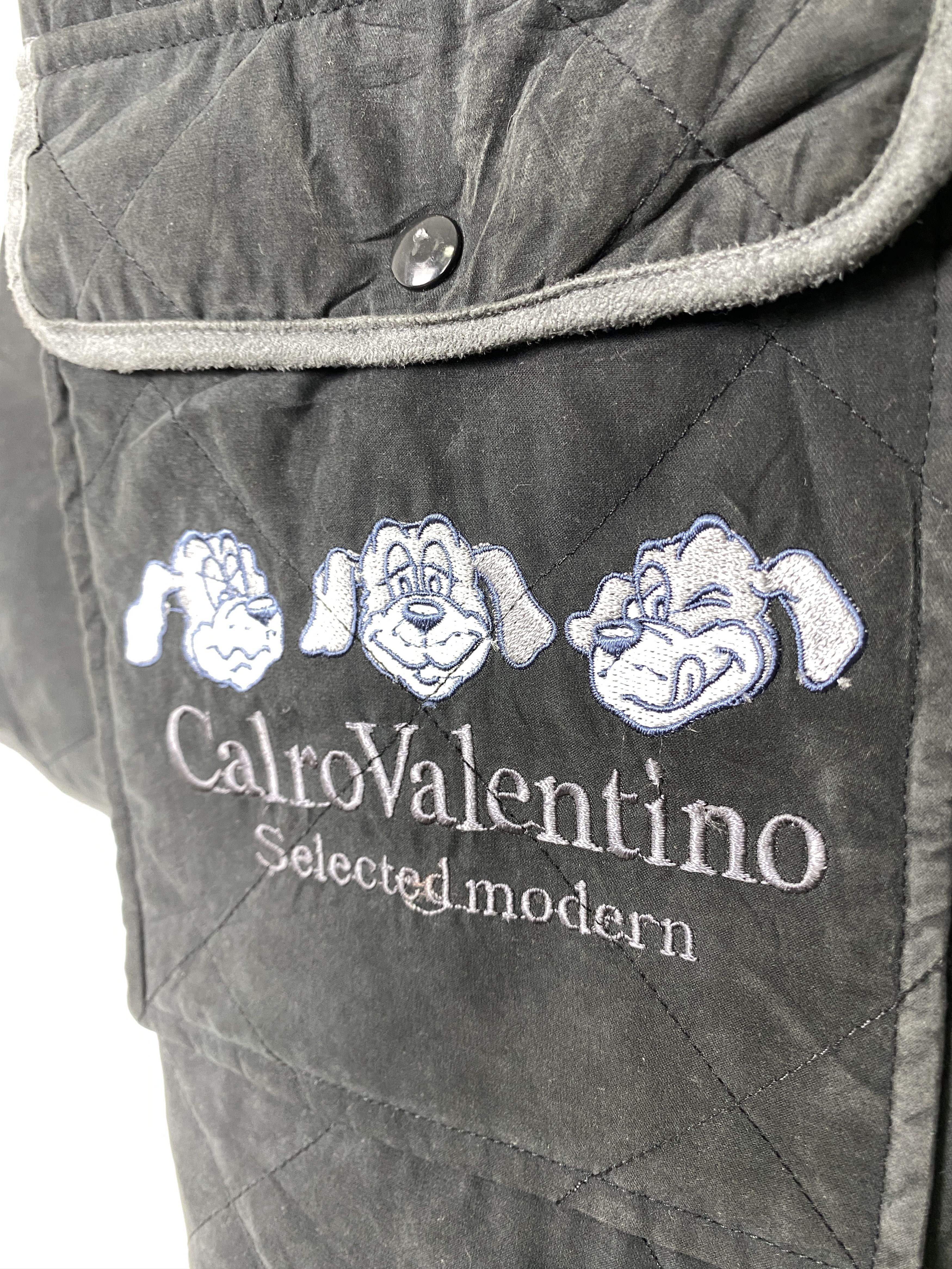 Vintage Vintage Calro Valentino Quilted Broken Zip Jacket J1432 Size US S / EU 44-46 / 1 - 5 Thumbnail