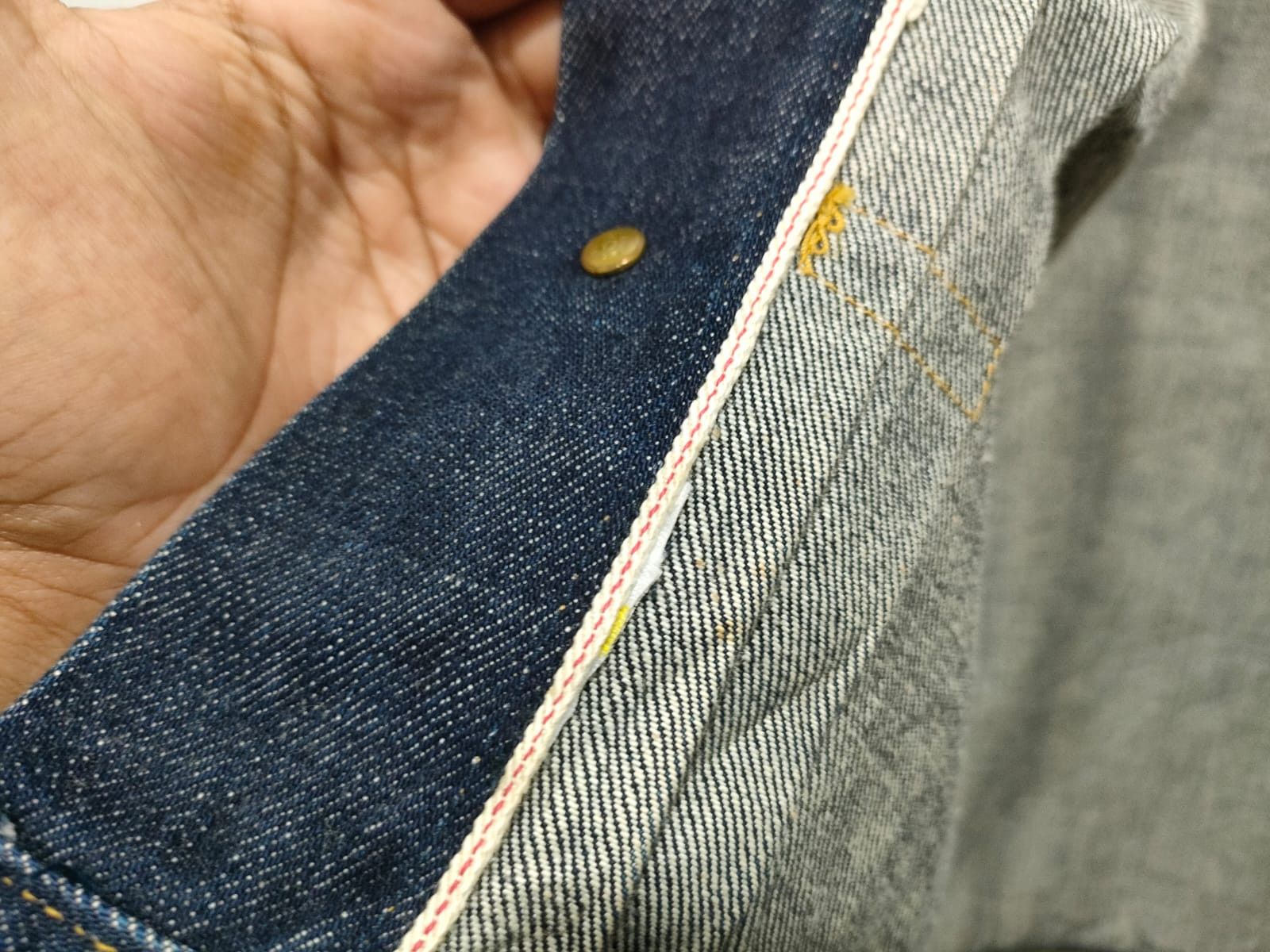 Japanese Brand Fit M to L, 90'S Docomo Shikoku Type 2 Selvedge Denim Jacket Size US L / EU 52-54 / 3 - 16 Thumbnail