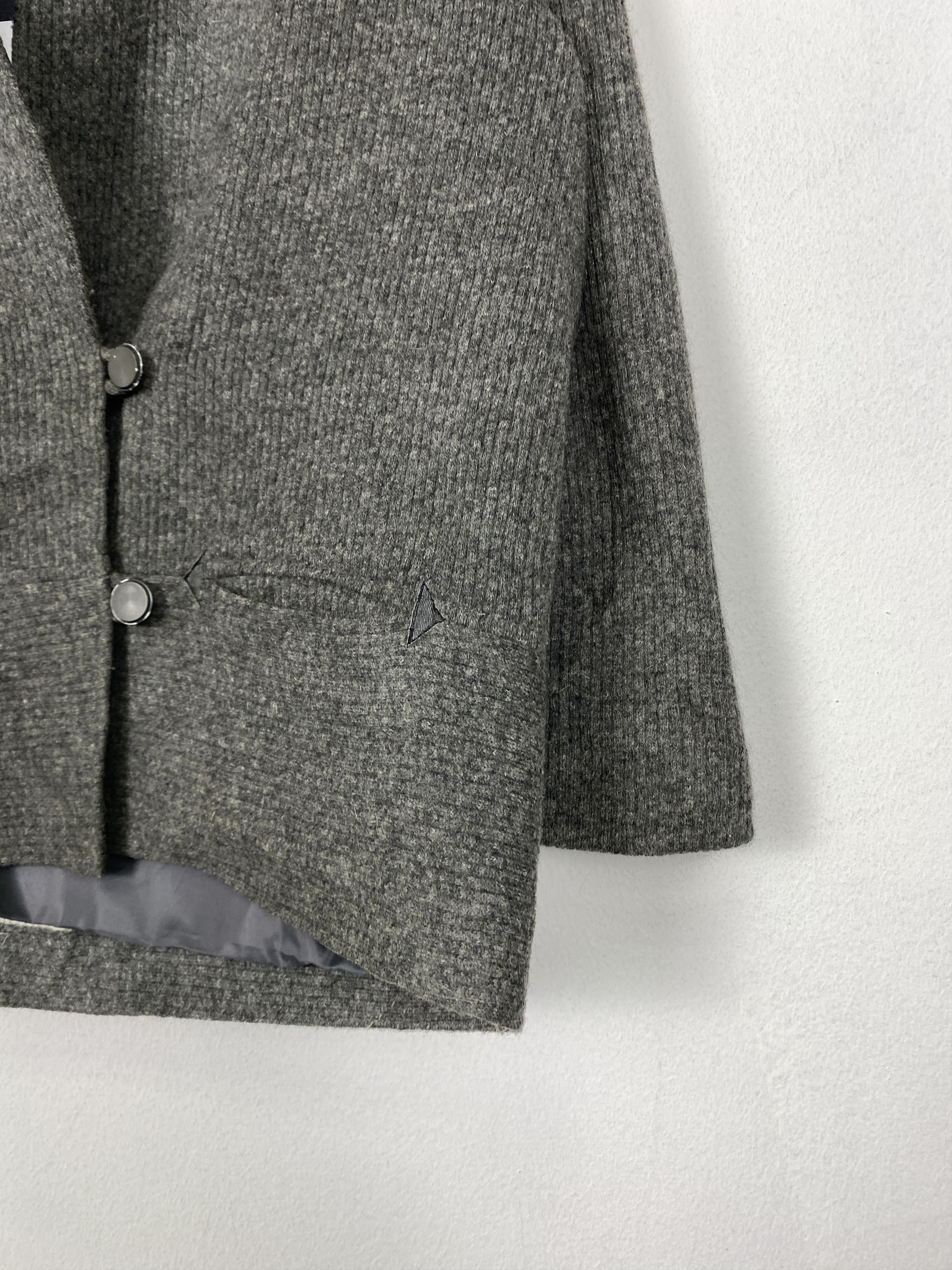 Japanese Brand Vintage Japanese Brand Plain Wool Jacket J1428 Size M / US 6-8 / IT 42-44 - 4 Thumbnail