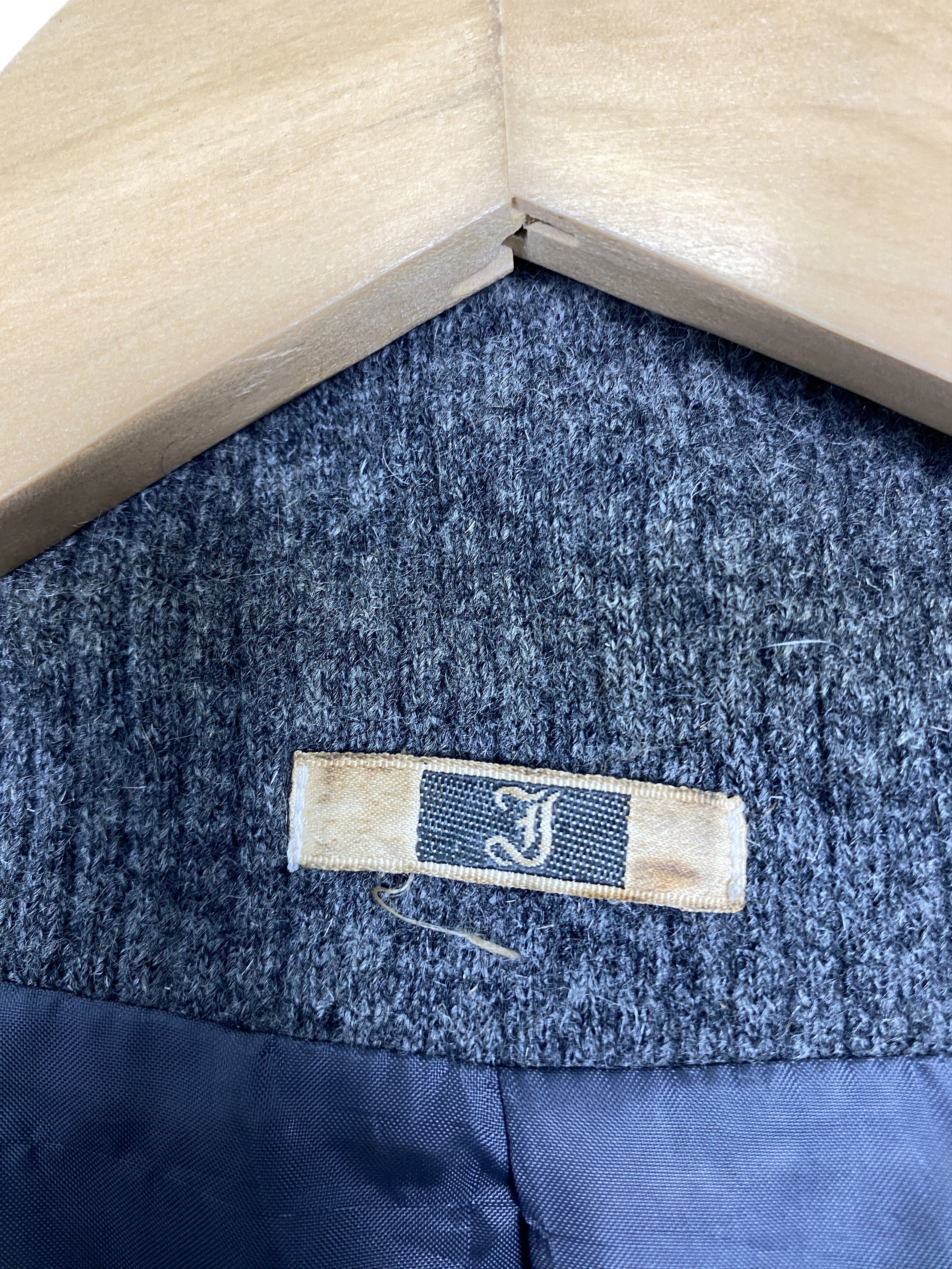 Japanese Brand Vintage Japanese Brand Plain Wool Jacket J1428 Size M / US 6-8 / IT 42-44 - 11 Thumbnail