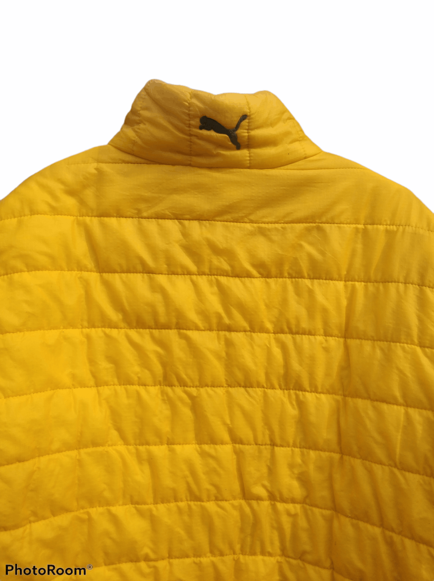Puma 🔥Yellow Vintage Puma Puffer Jackets Size US S / EU 44-46 / 1 - 4 Thumbnail