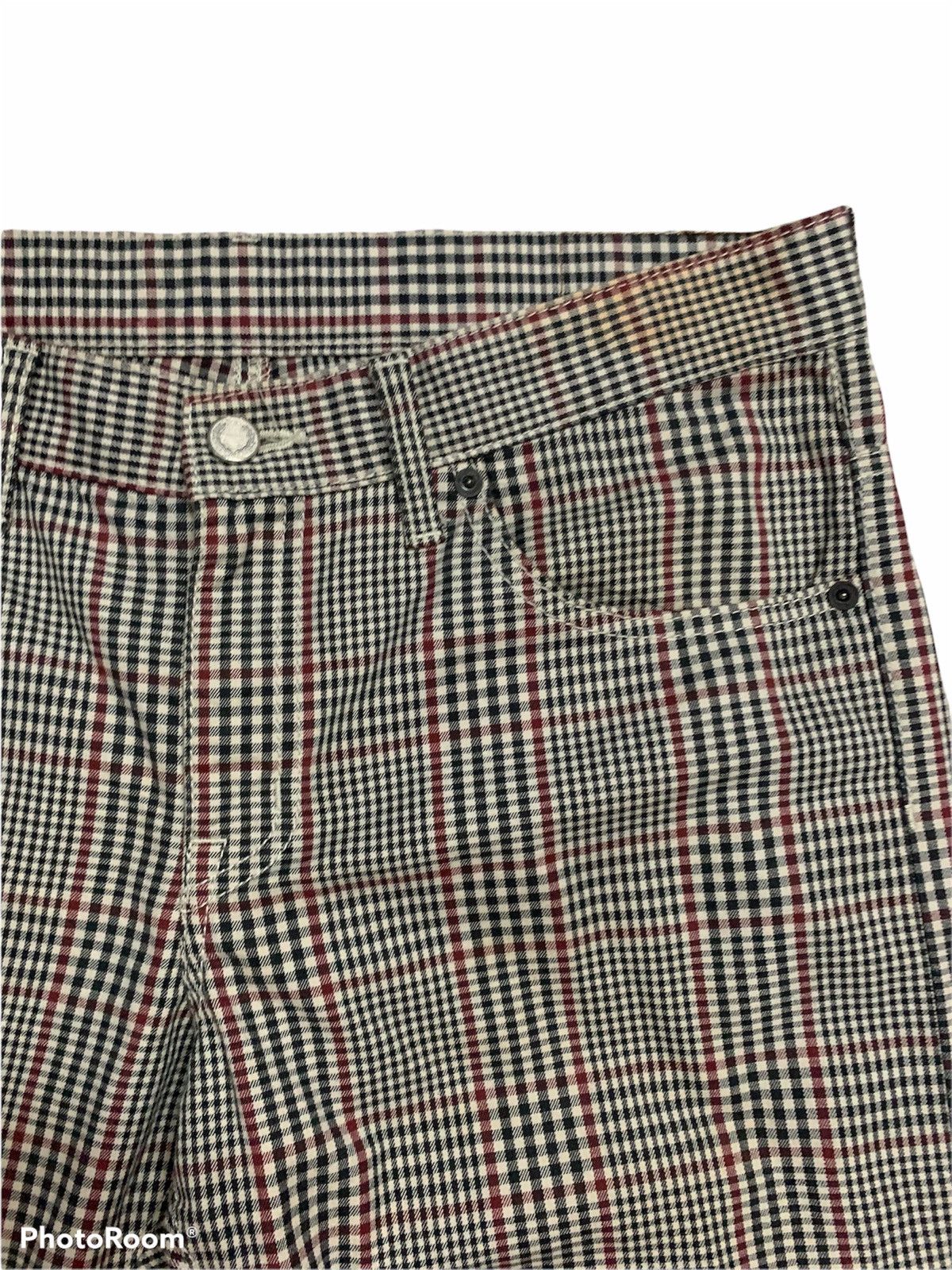 Fred Perry Fred Perry Made In Japan Tartan Check Slim Fit Pants Size US 32 / EU 48 - 5 Thumbnail