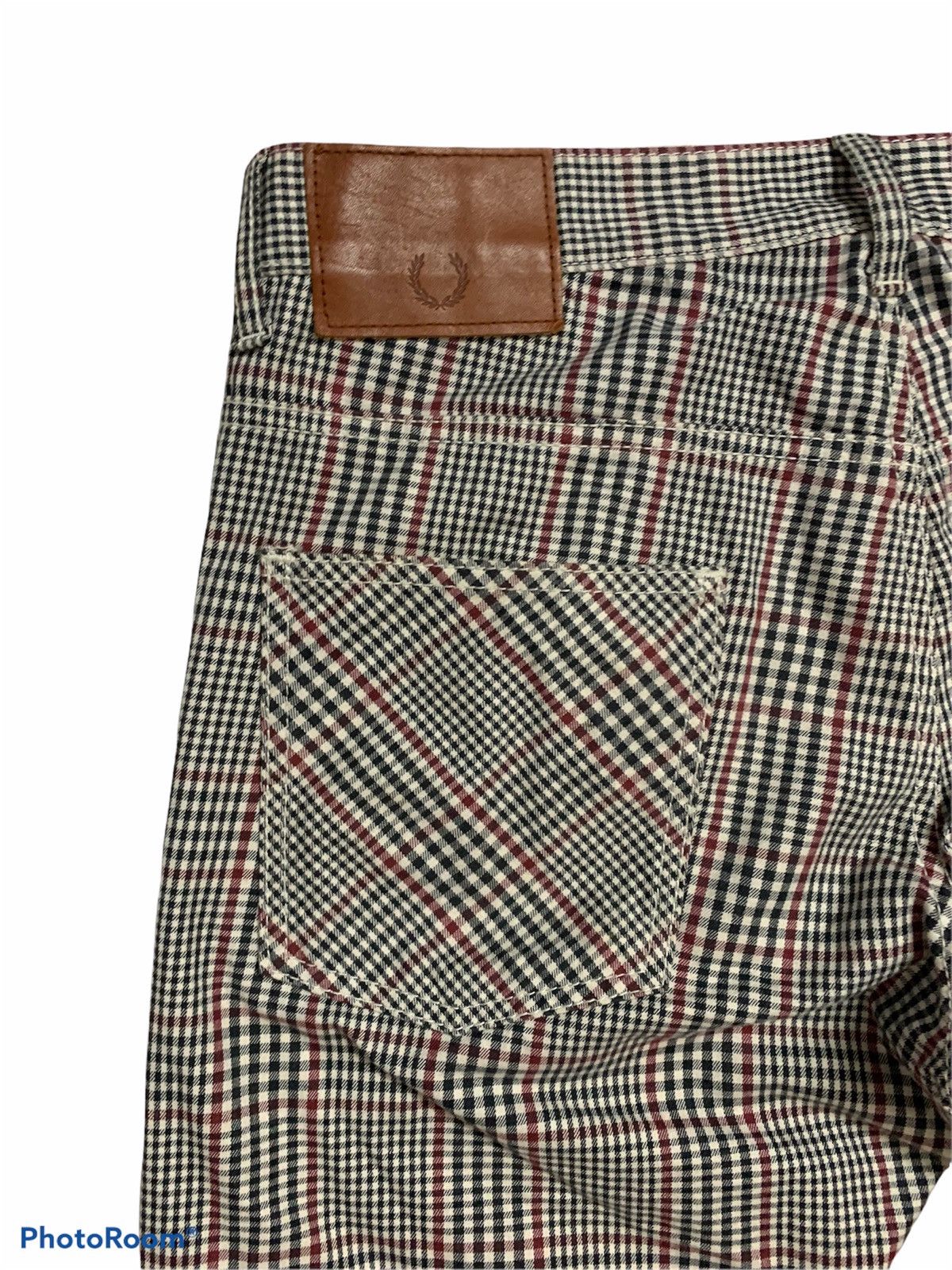 Fred Perry Fred Perry Made In Japan Tartan Check Slim Fit Pants Size US 32 / EU 48 - 7 Thumbnail