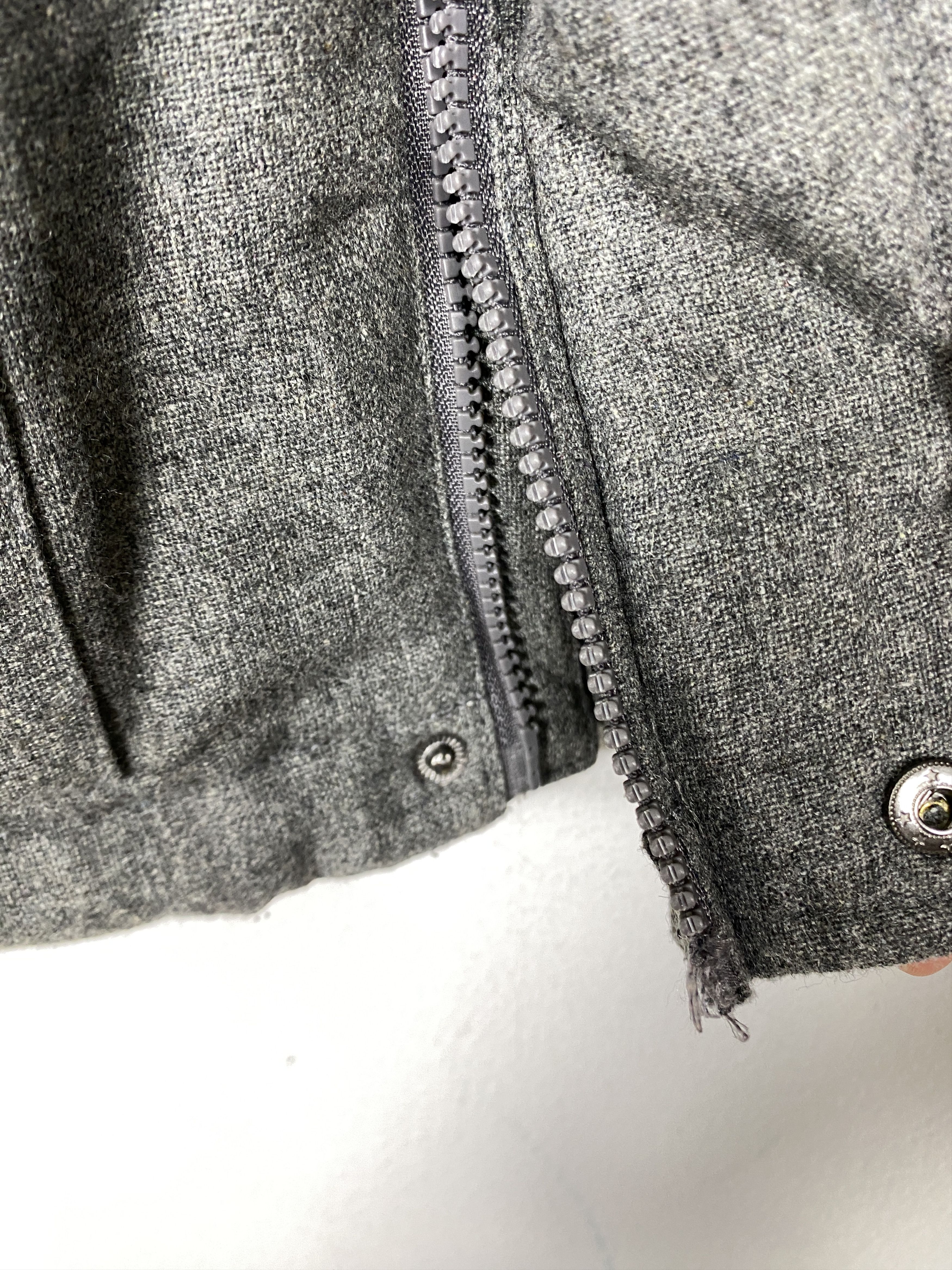 Global Work Vintage Global Work Hoodie Broken Zip Jacket J1430 Size US S / EU 44-46 / 1 - 6 Thumbnail