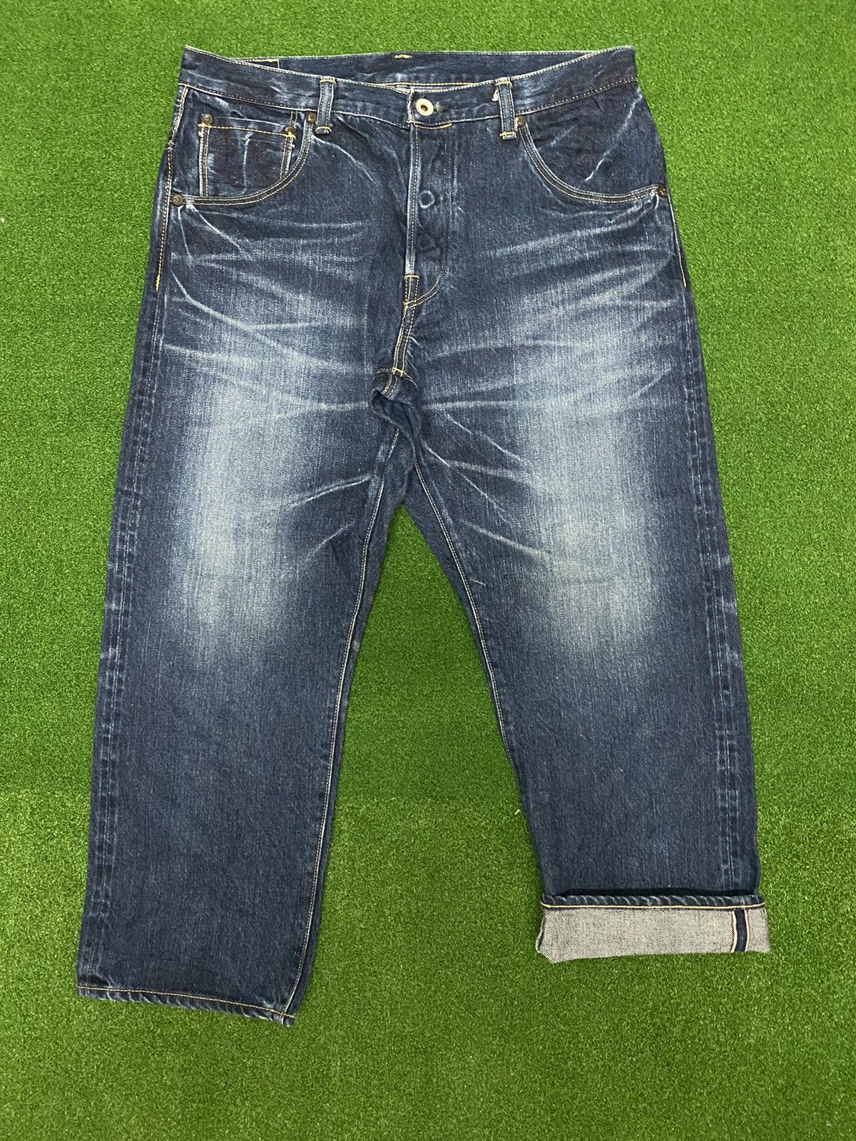 Other D.M.G 3/4 PANTS SELVAGE DENIM SIZE 30 Size US 30 / EU 46 - 1 Thumbnail
