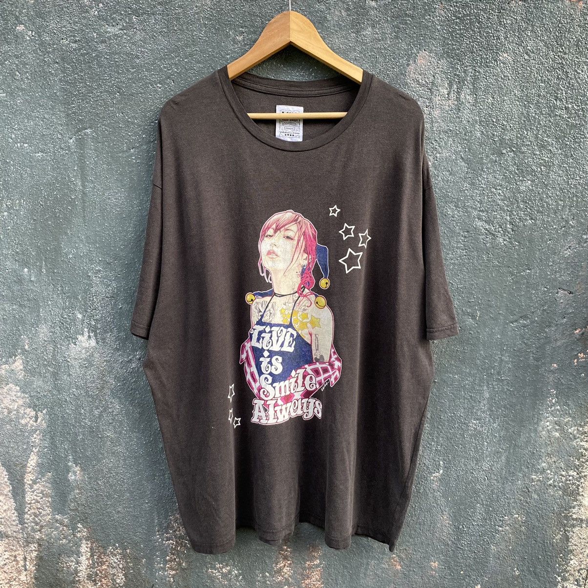 Band Tees Lisa Live Is Smile Always Oversized ERD GRUNGE TSHIRT Size US XL / EU 56 / 4 - 1 Thumbnail