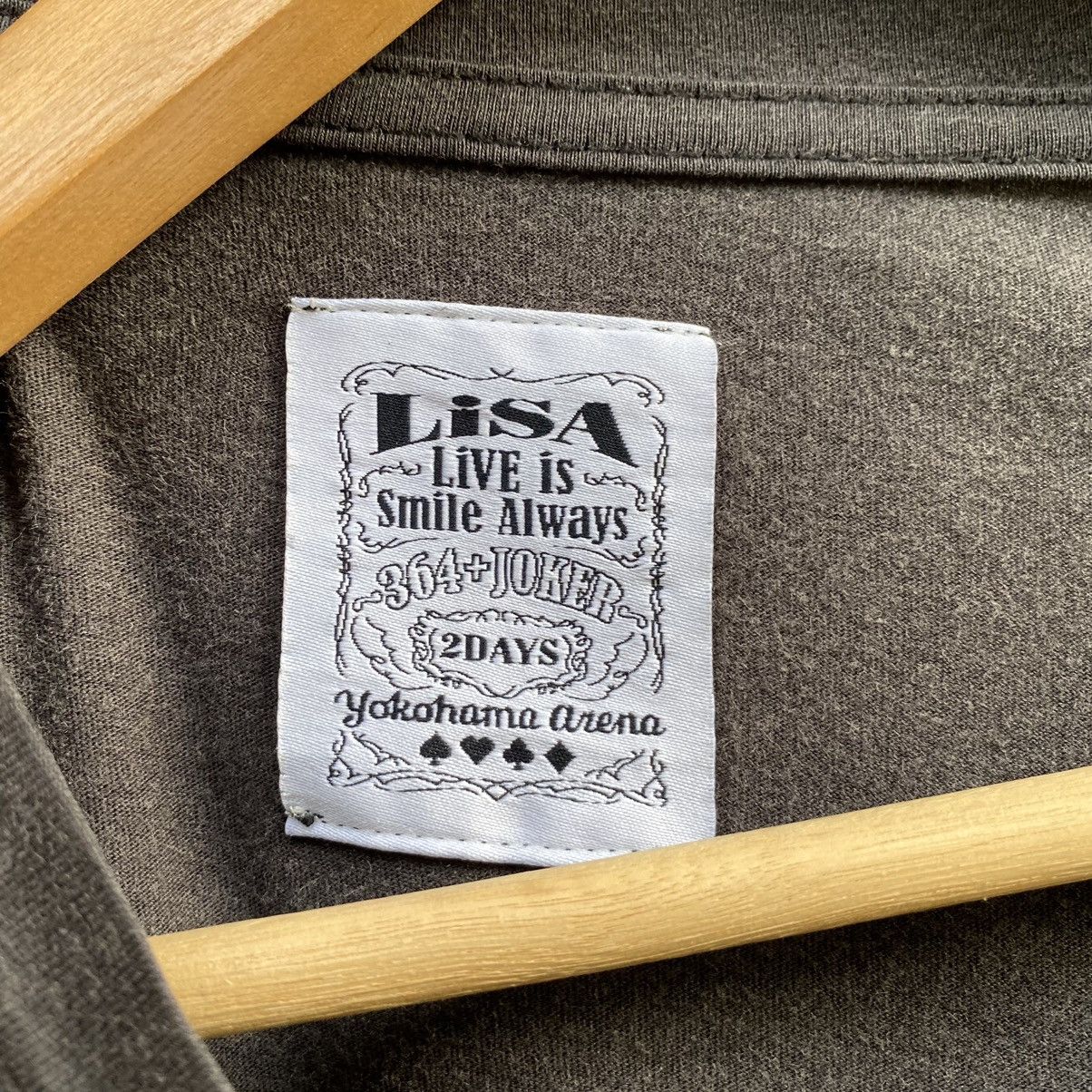 Band Tees Lisa Live Is Smile Always Oversized ERD GRUNGE TSHIRT Size US XL / EU 56 / 4 - 4 Thumbnail