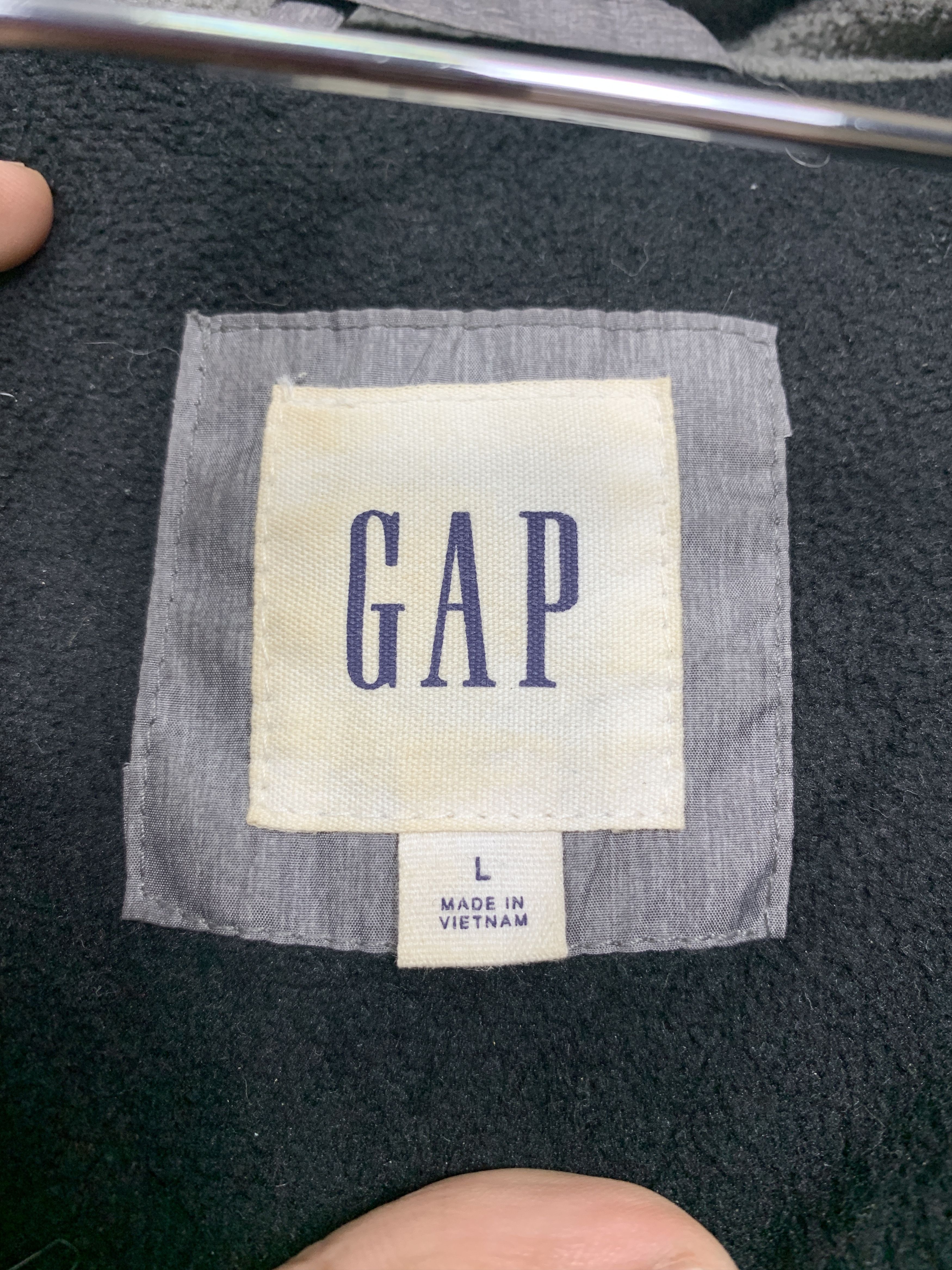 Gap Vintage GAP Puffer Zip Up Jacket J1402 Size US M / EU 48-50 / 2 - 9 Thumbnail