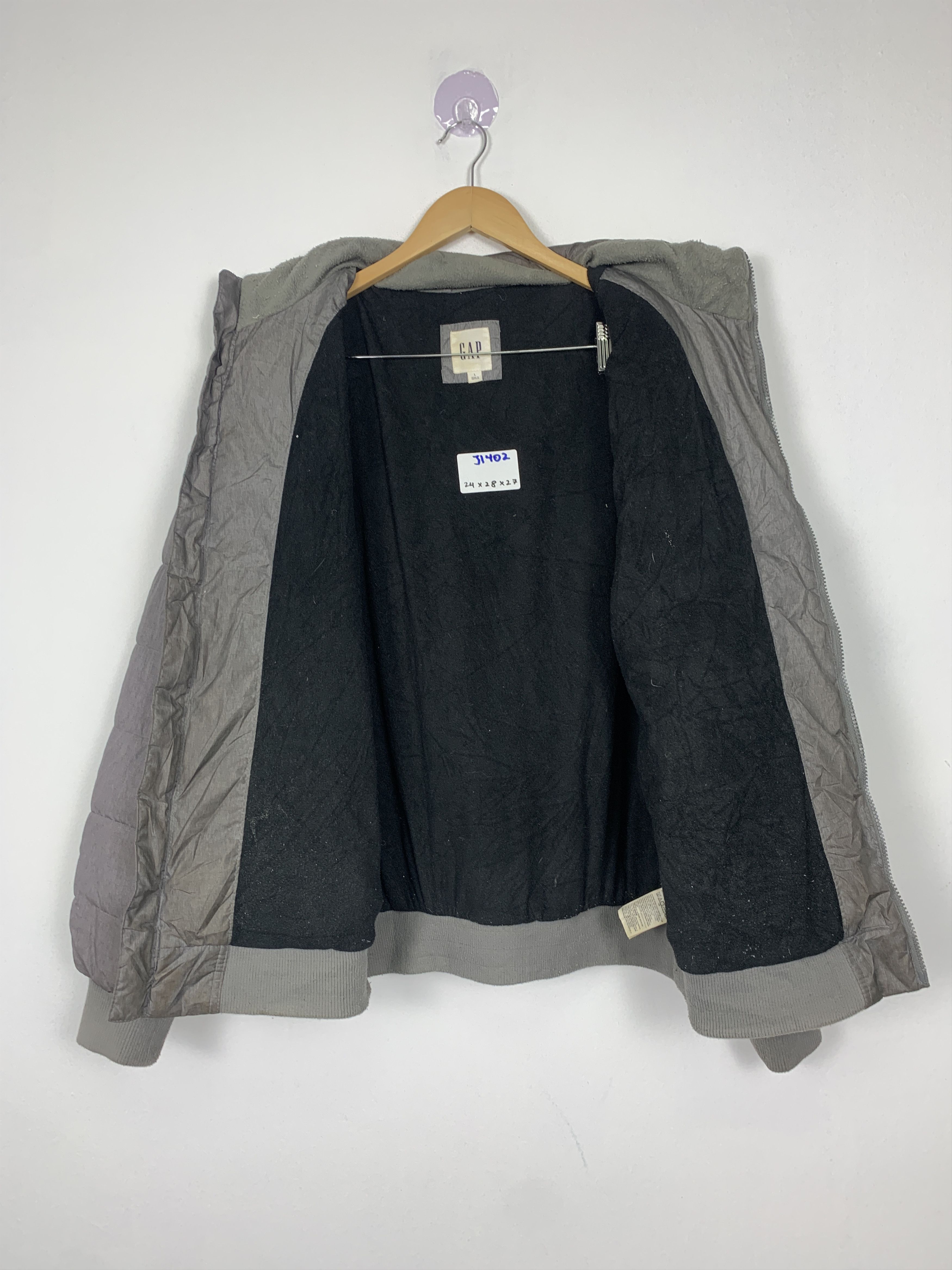Gap Vintage GAP Puffer Zip Up Jacket J1402 Size US M / EU 48-50 / 2 - 8 Thumbnail