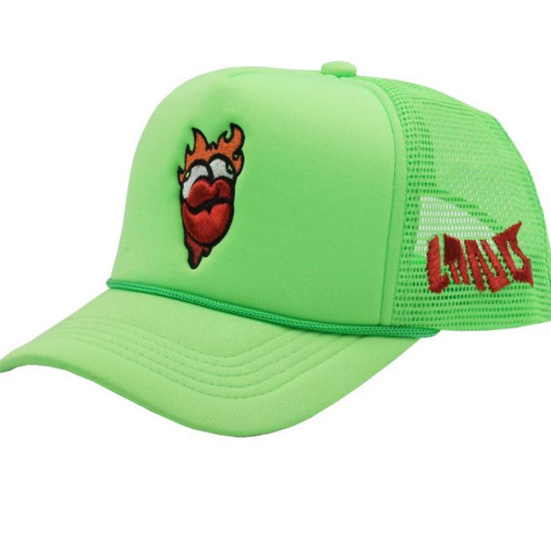 LaRopa Laropa Signature Slime Flippy Trucker Hat Green Size ONE SIZE - 2 Thumbnail