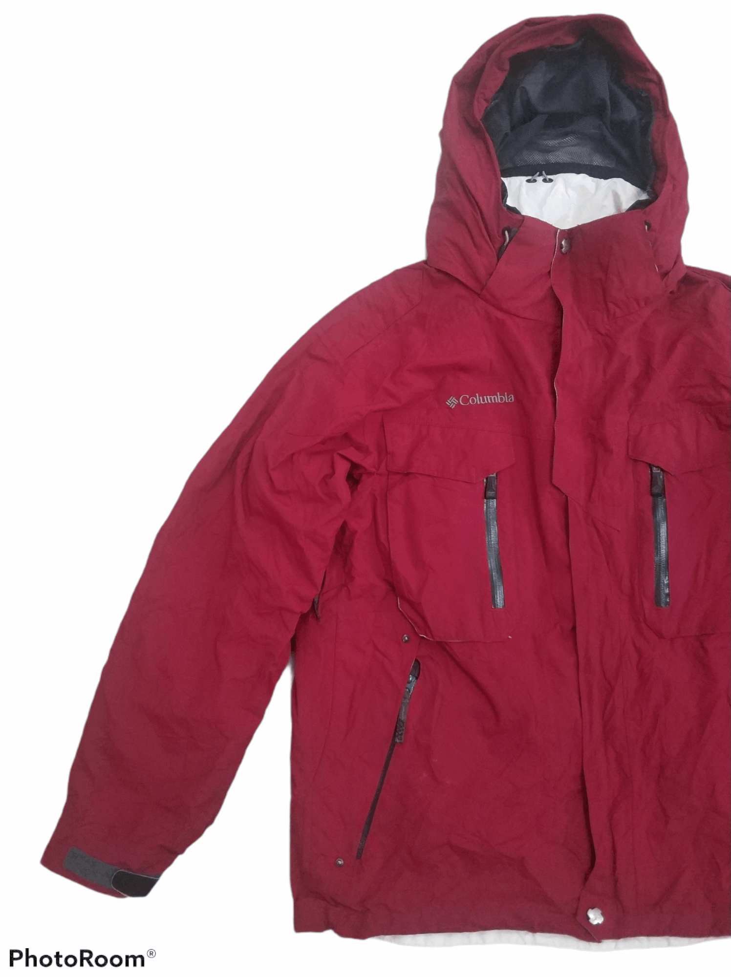 Columbia 🔥Columbia Titanium Red Multipockets Jackets Size US L / EU 52-54 / 3 - 3 Thumbnail